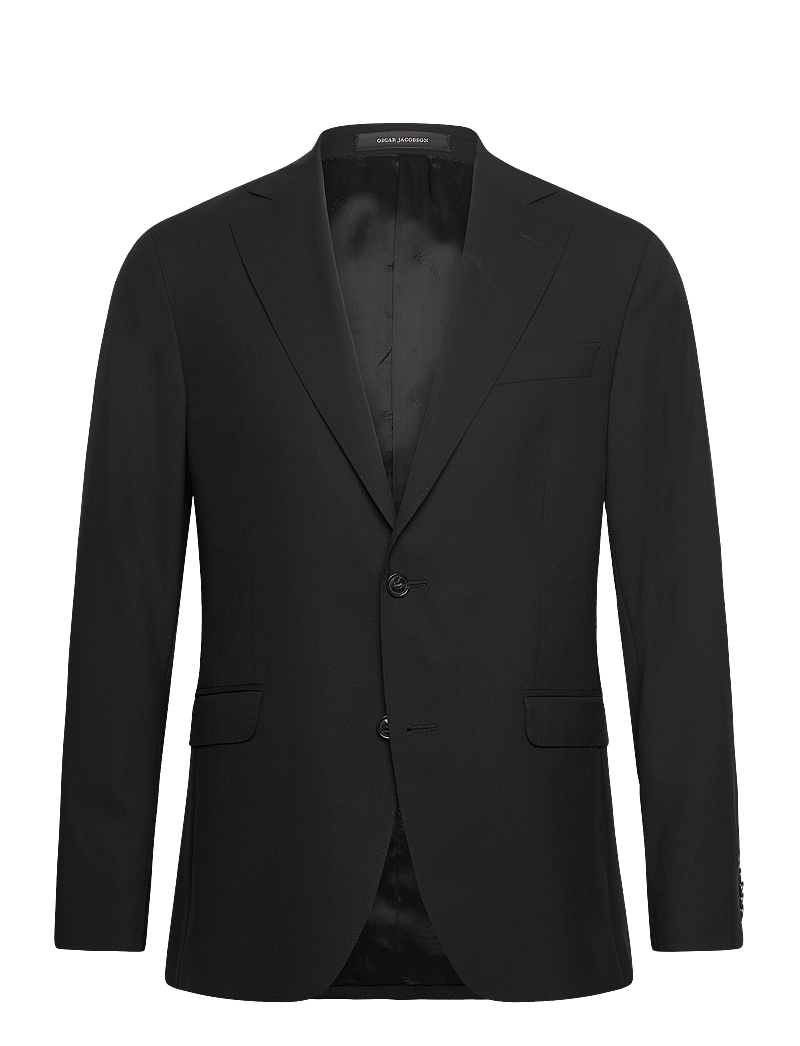 Oscar Jacobson - Ego Blazer - enkelknäppta kavajer - black - 0