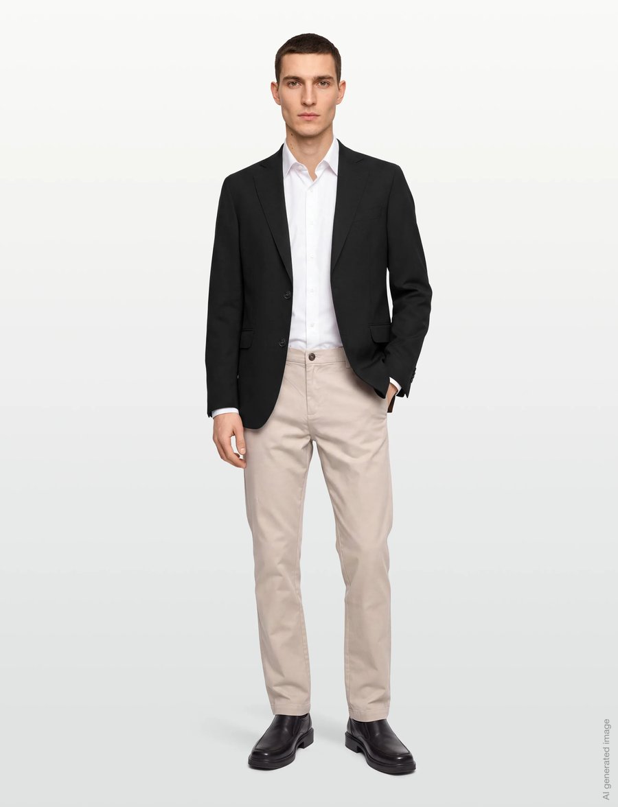 Oscar Jacobson - Ego Blazer - einreiher - black - 0