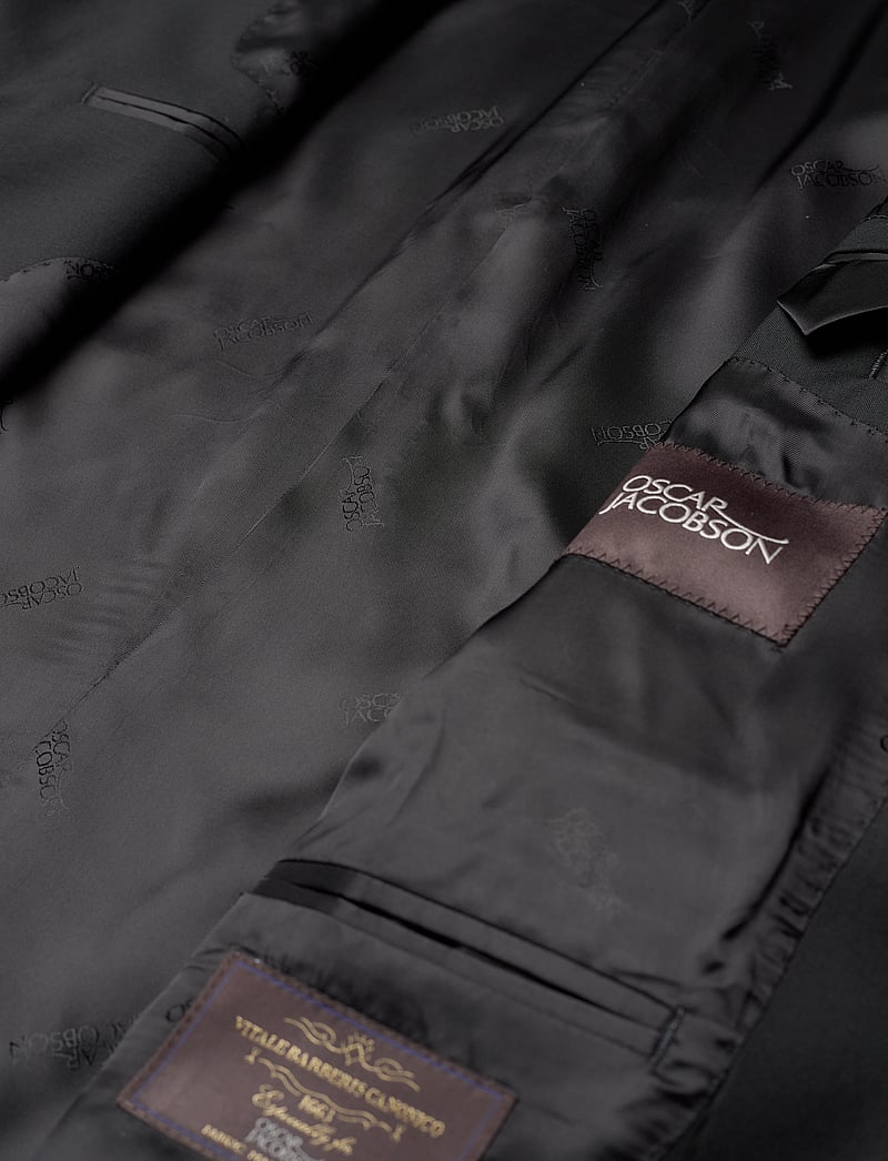 Oscar Jacobson - Ego Blazer - enkelknäppta kavajer - black - 4