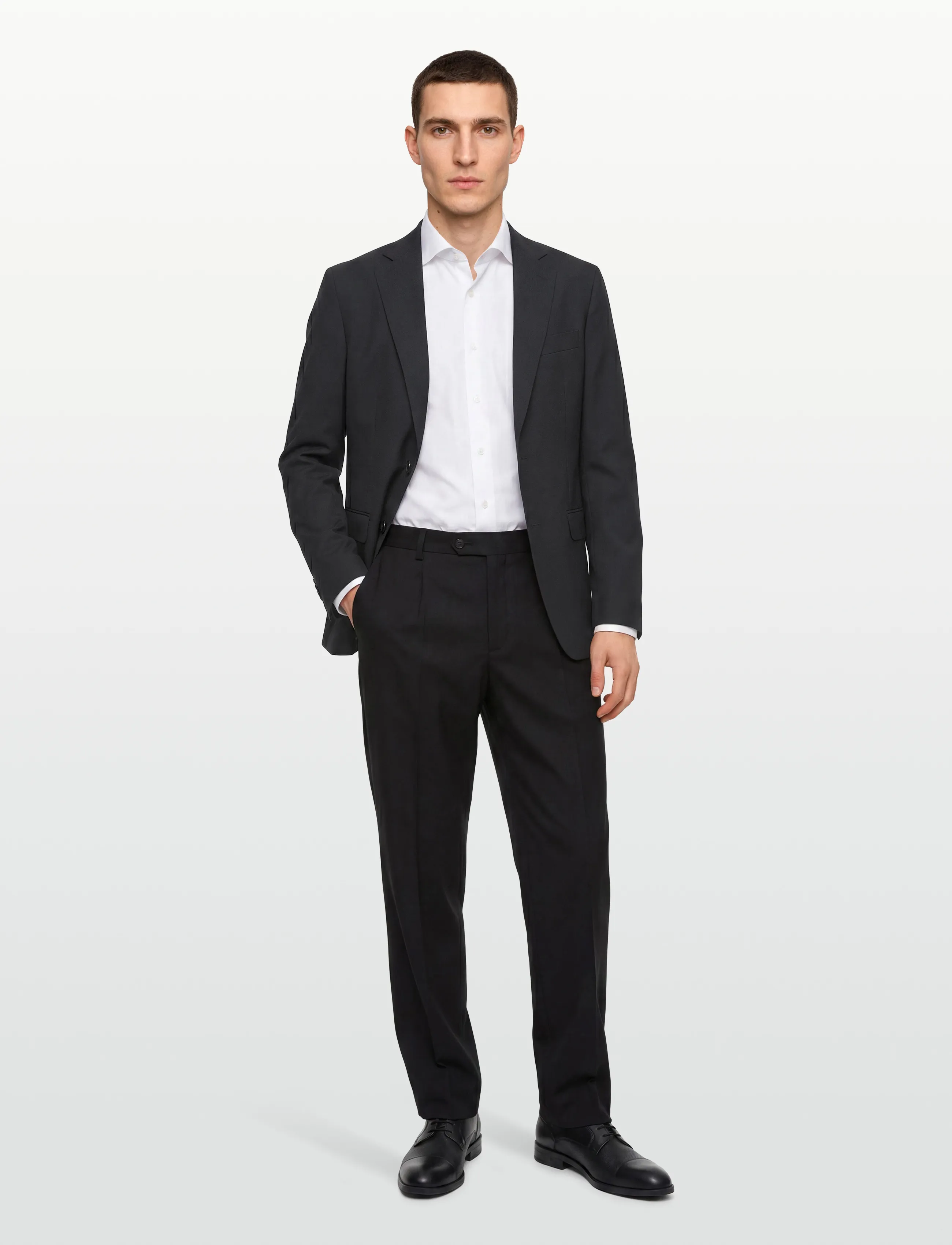Oscar Jacobson Ego Blazer, 56, Grey, Blazere > Enkeltradede Blazere, Herre