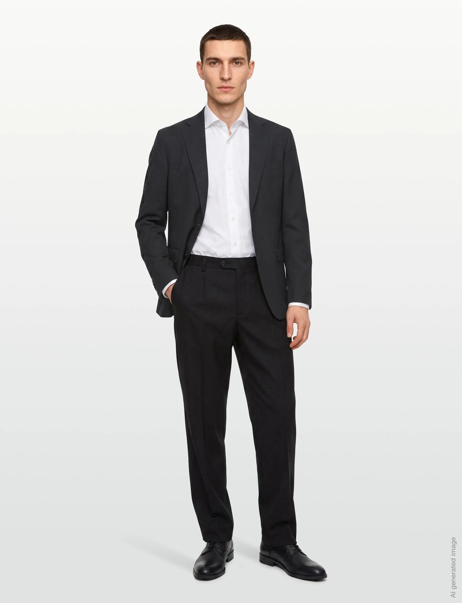 Oscar Jacobson - Ego Blazer - einreiher - dark grey - 0