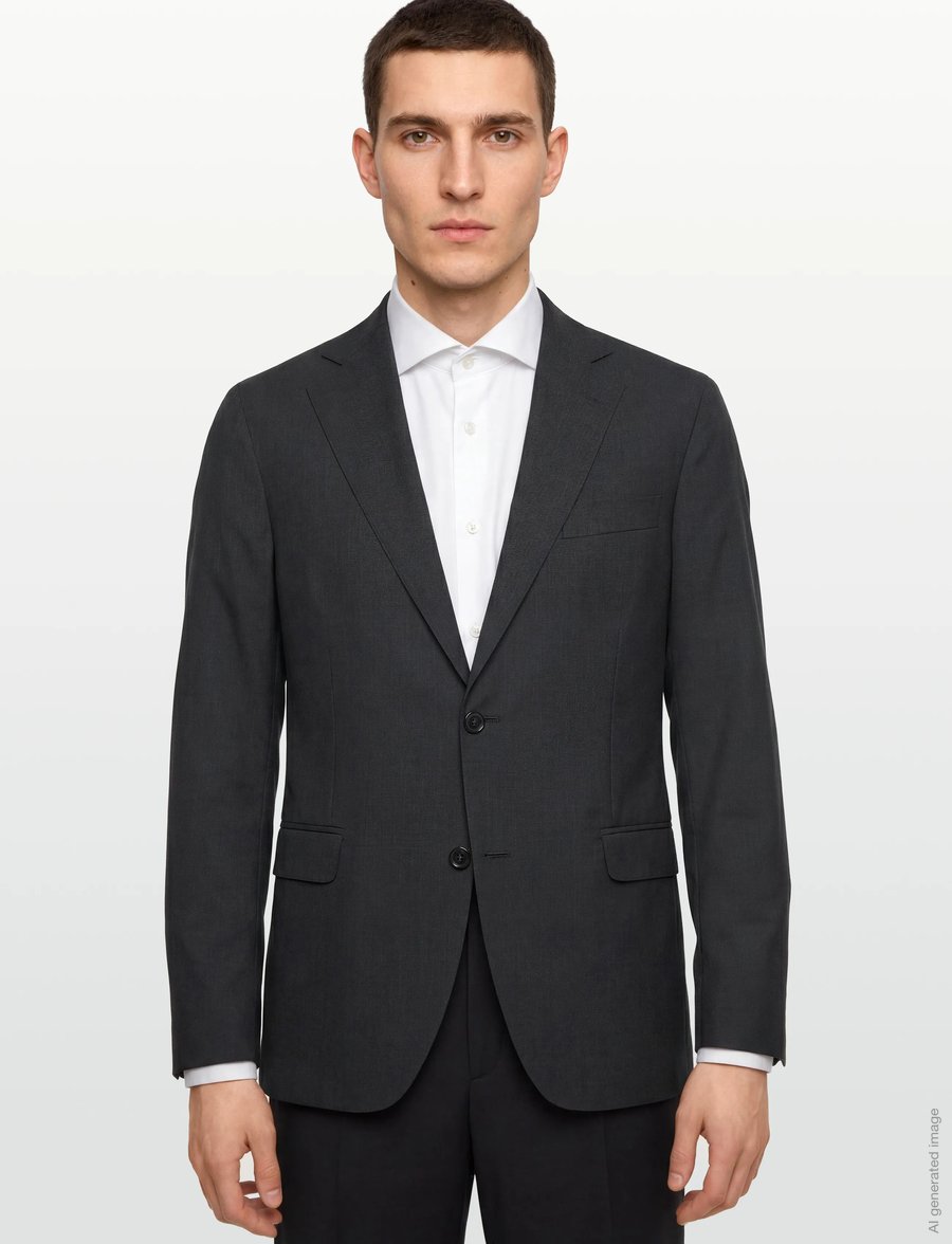 Oscar Jacobson - Ego Blazer - einreiher - dark grey - 3