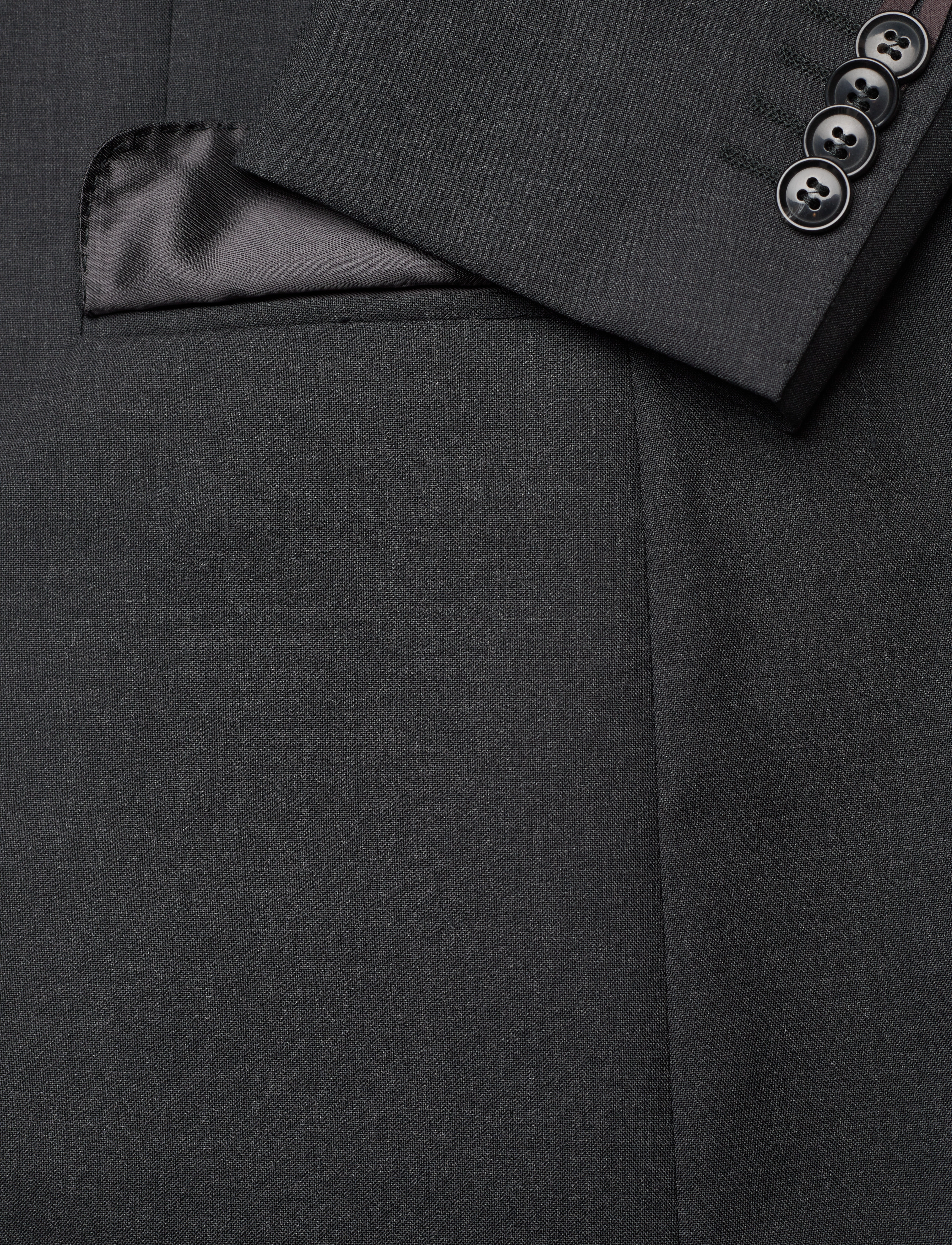 Oscar Jacobson - Ego Blazer - single breasted blazers - dark grey - 3