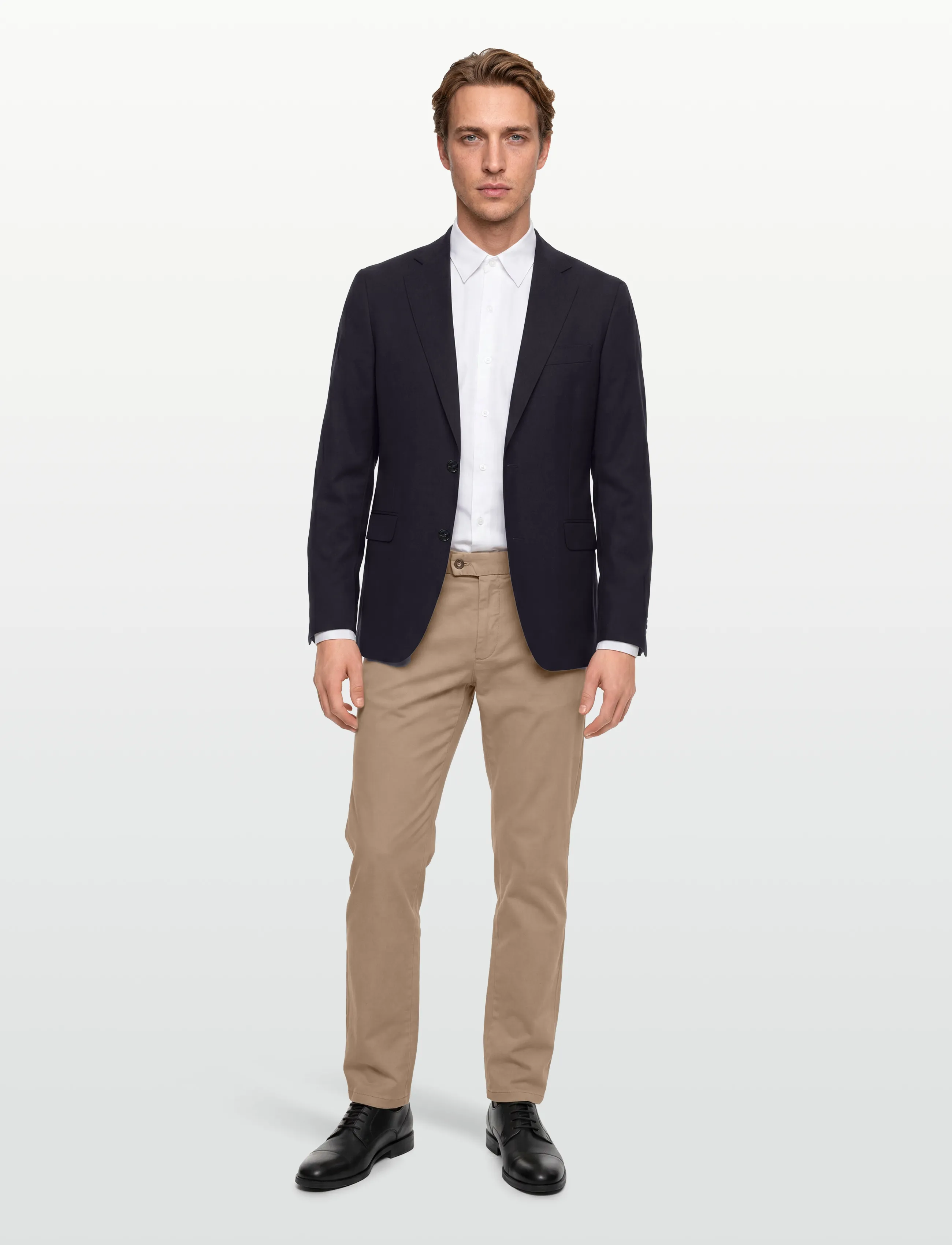Oscar Jacobson Ego Blazer, 52, Navy, Blazere > Enkeltradede Blazere, Herre