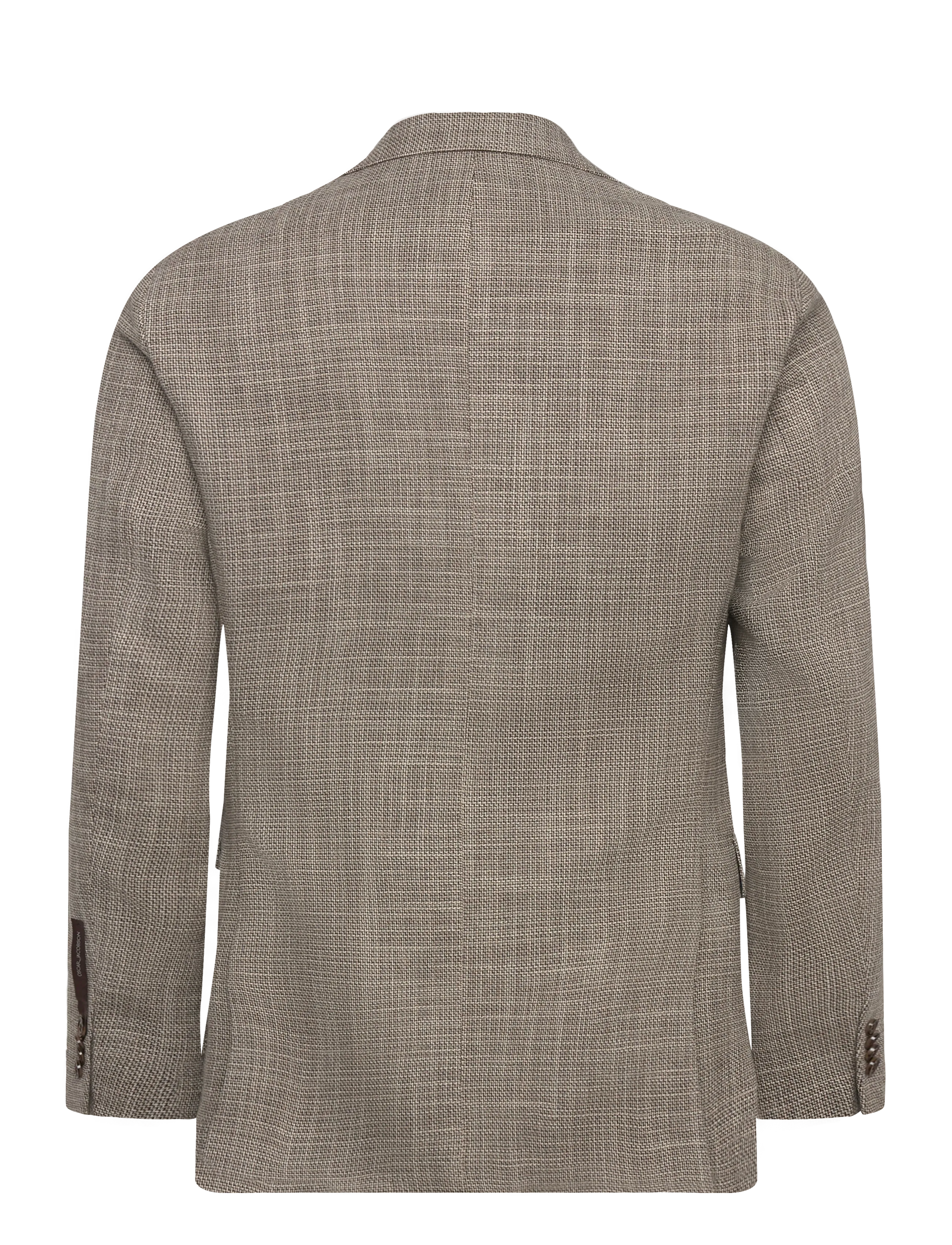Oscar Jacobson - Fogerty Blazer - Ühe rinnatisega pintsakud - pebble beige - 1