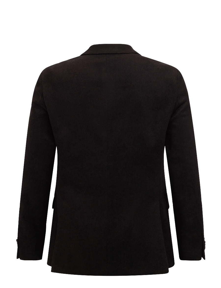 Oscar Jacobson - Fogerty Blazer - enkelknäppta kavajer - dark brown - 1