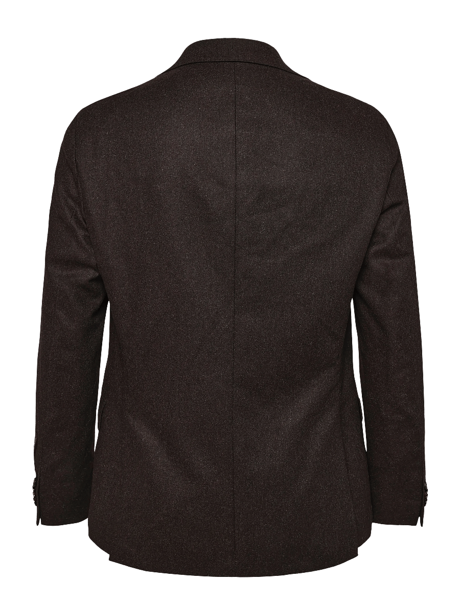 Oscar Jacobson - Fogerty Blazer - einreiher - dark brown - 1