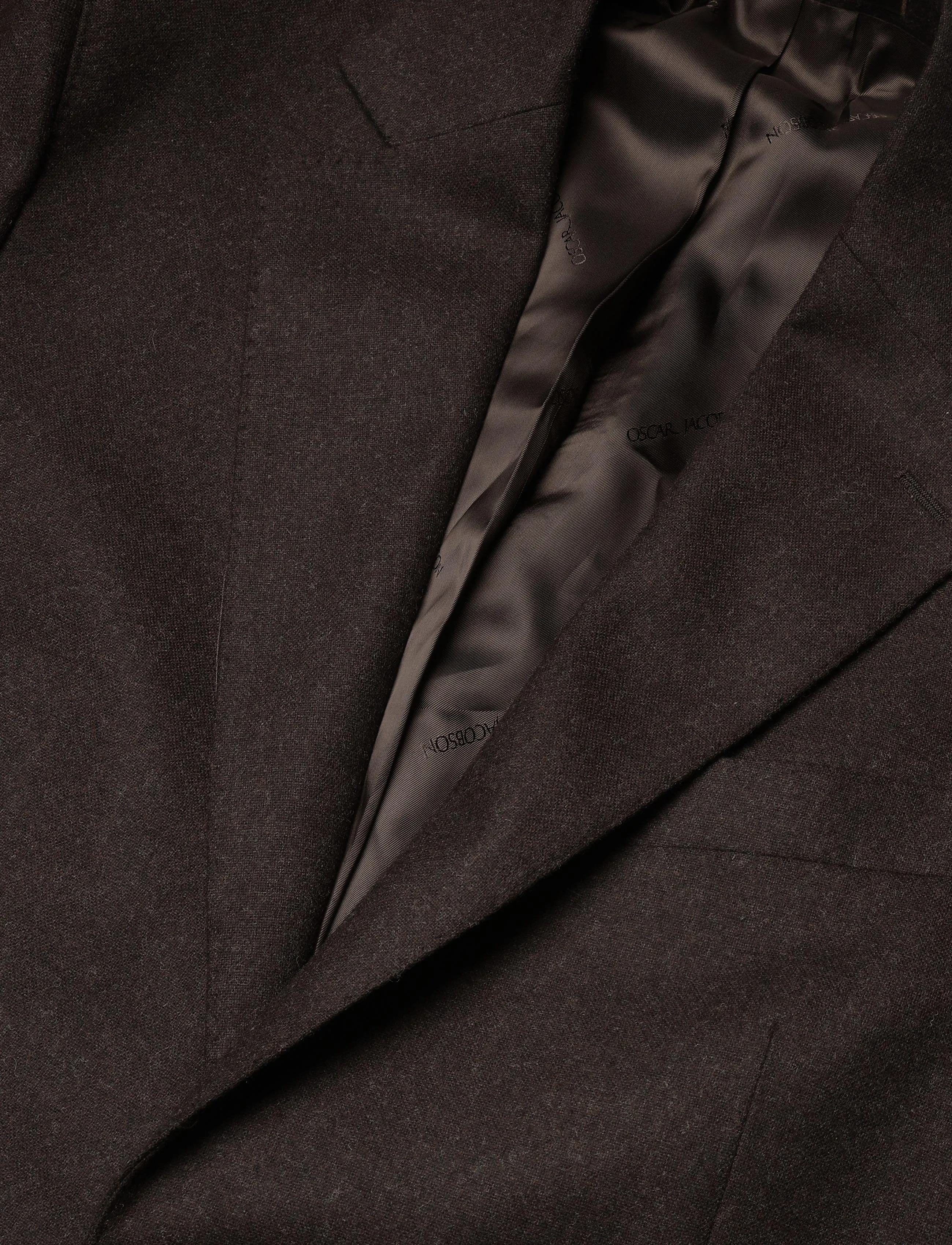 Oscar Jacobson - Fogerty Blazer - einreiher - dark brown - 2