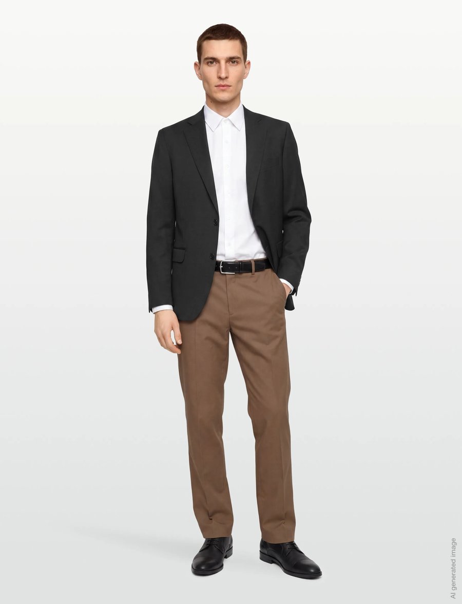 Oscar Jacobson - Fogerty Blazer - yksiriviset bleiserit - black - 0