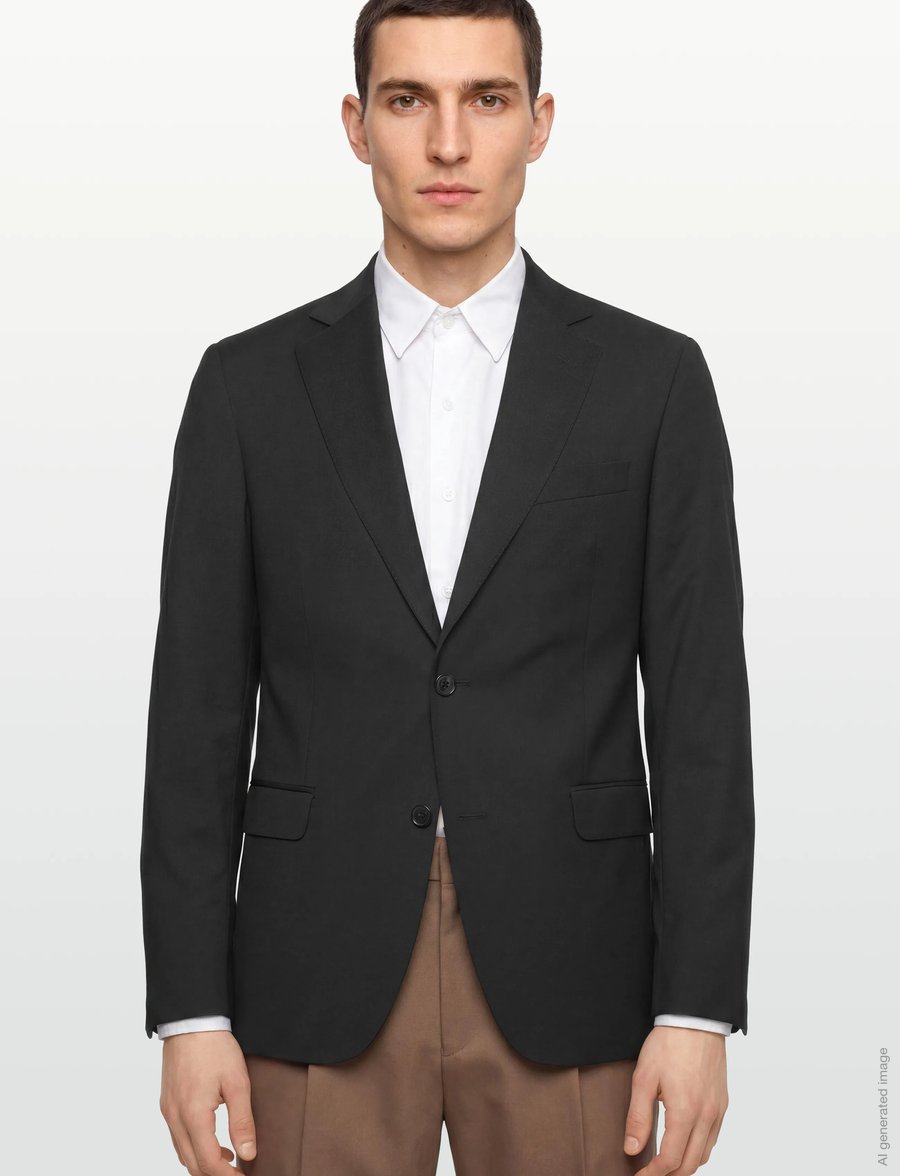 Oscar Jacobson - Fogerty Blazer - yksiriviset bleiserit - black - 3