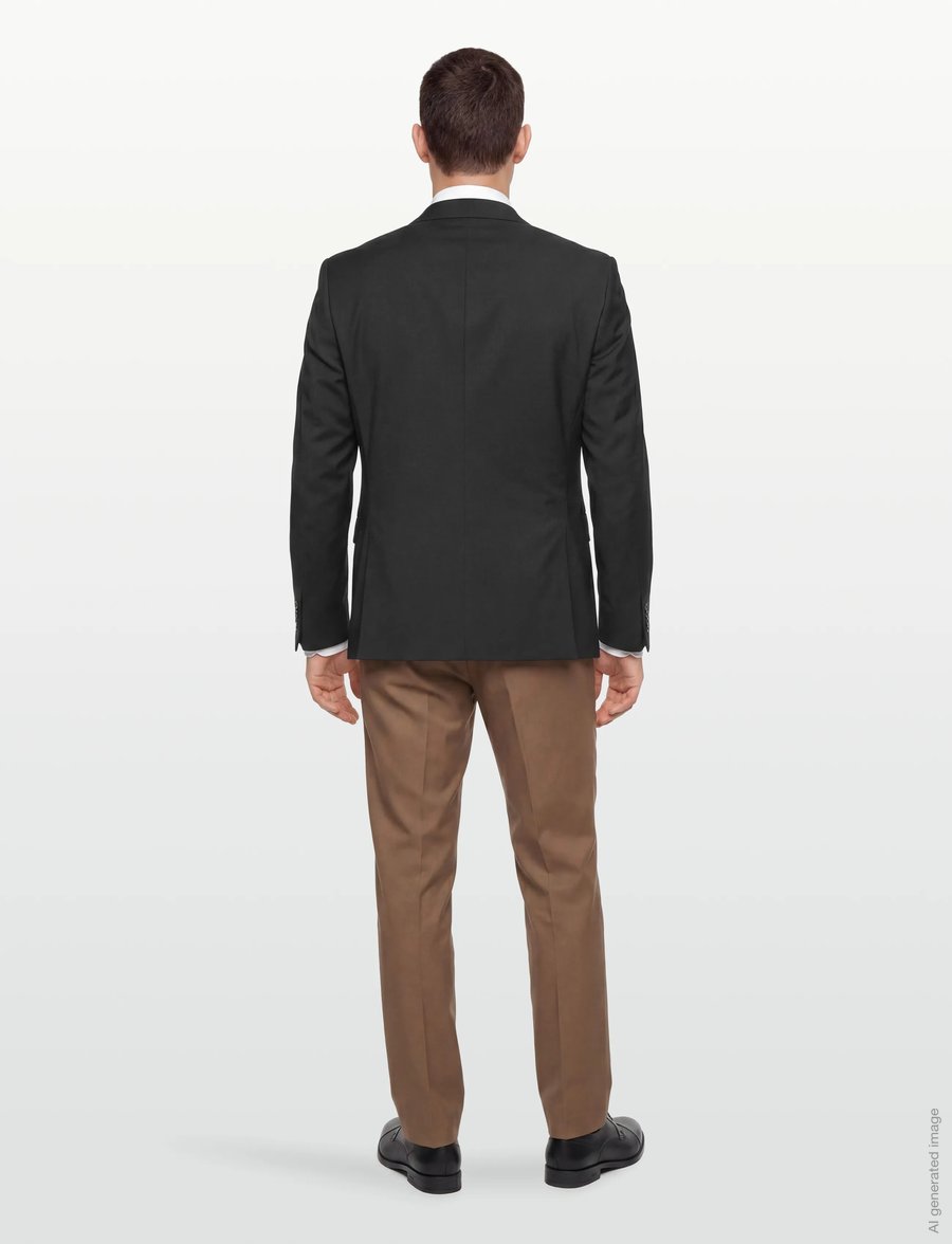 Oscar Jacobson - Fogerty Blazer - yksiriviset bleiserit - black - 4