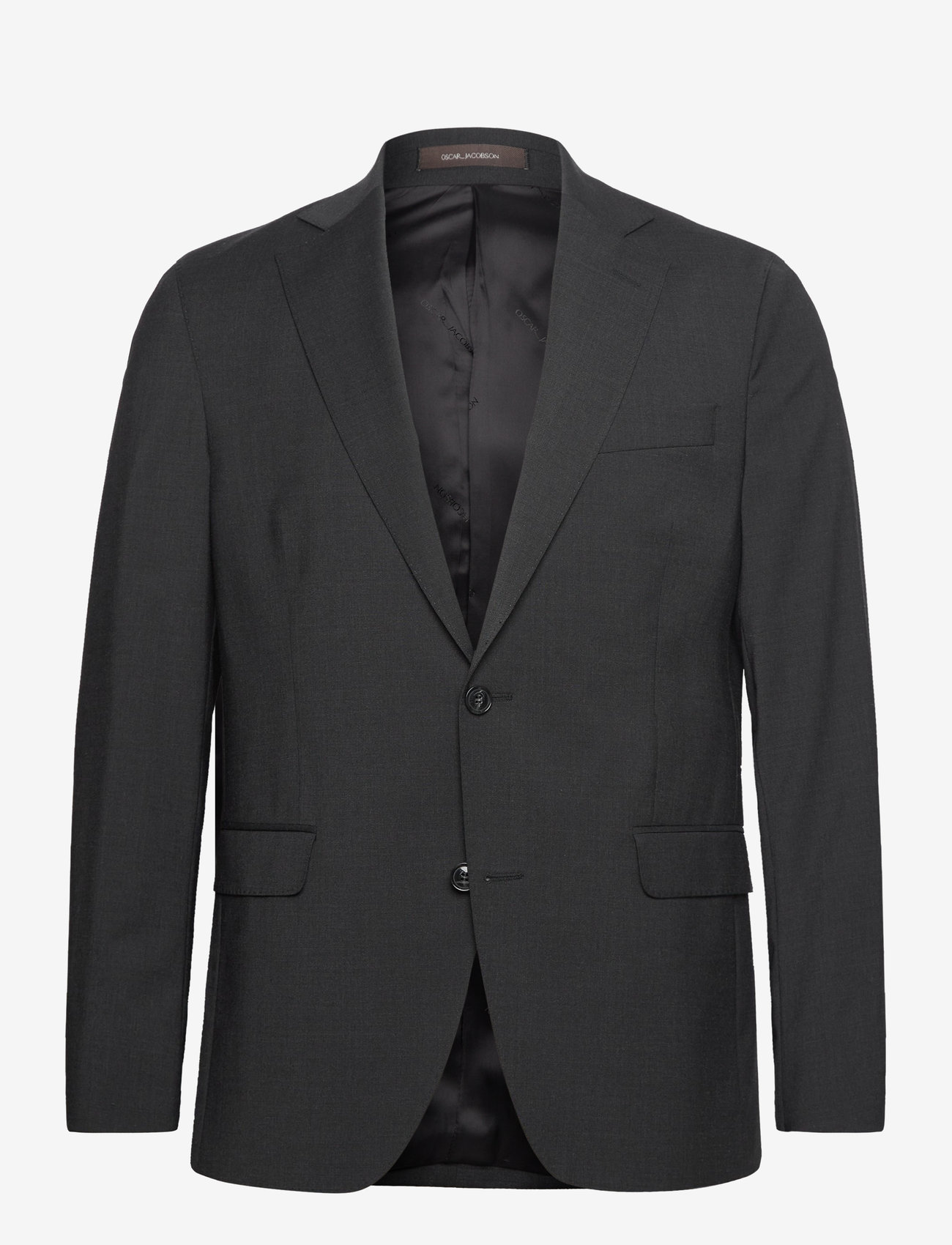 Oscar Jacobson - Fogerty Blazer - enkelknäppta kavajer - dark grey - 0