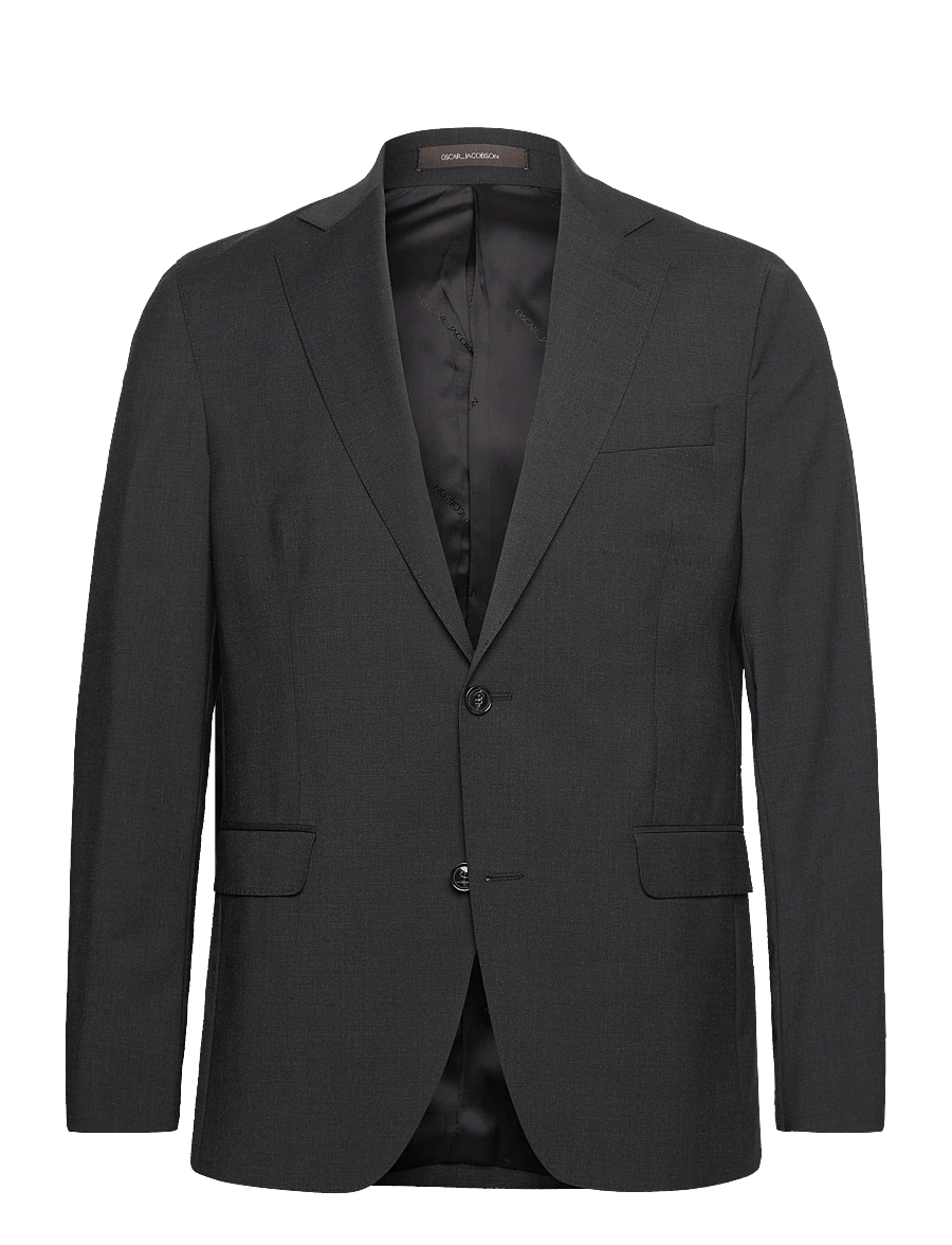Oscar Jacobson - Fogerty Blazer - enkelknäppta kavajer - dark grey - 1