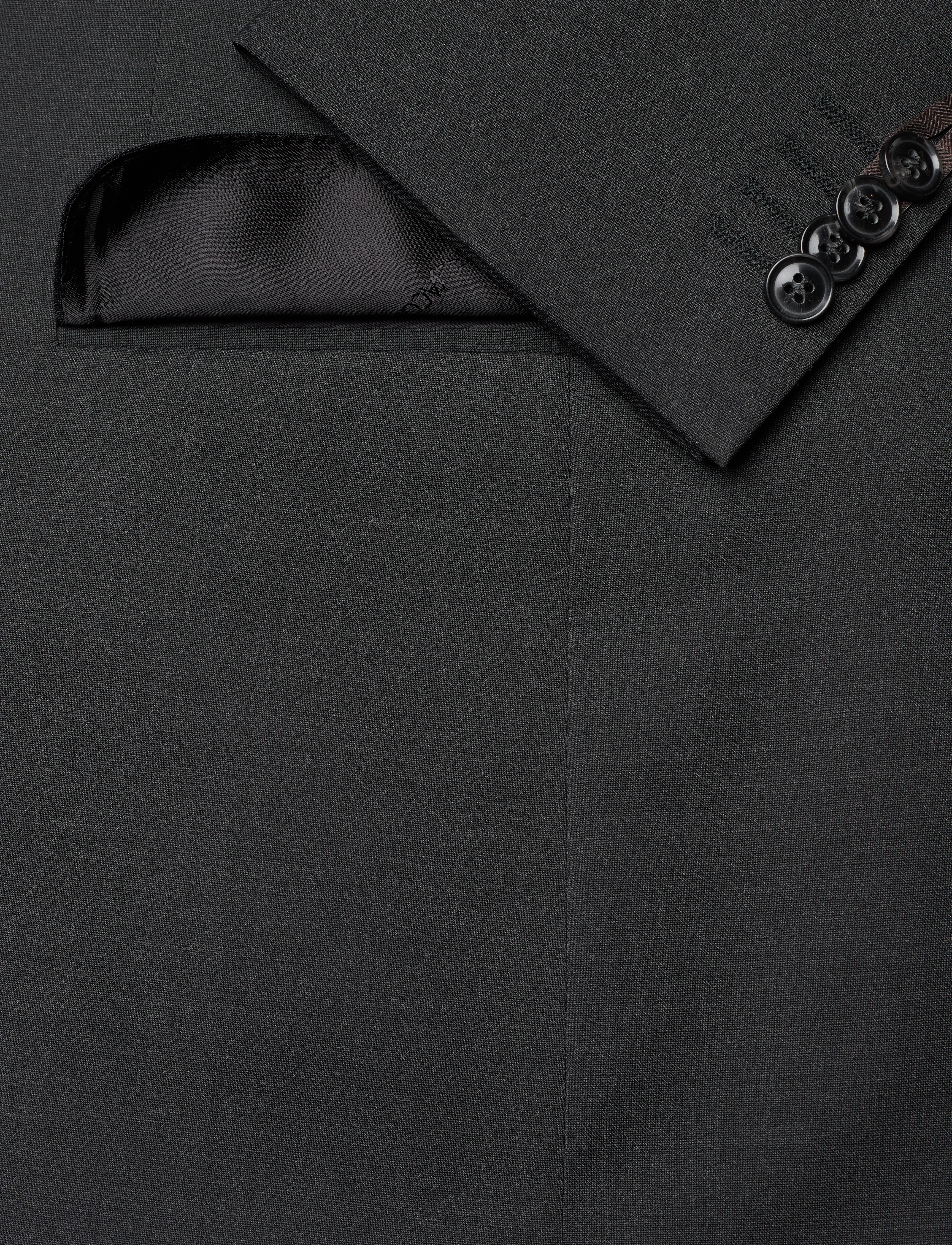 Oscar Jacobson - Fogerty Blazer - Ühe rinnatisega pintsakud - dark grey - 3