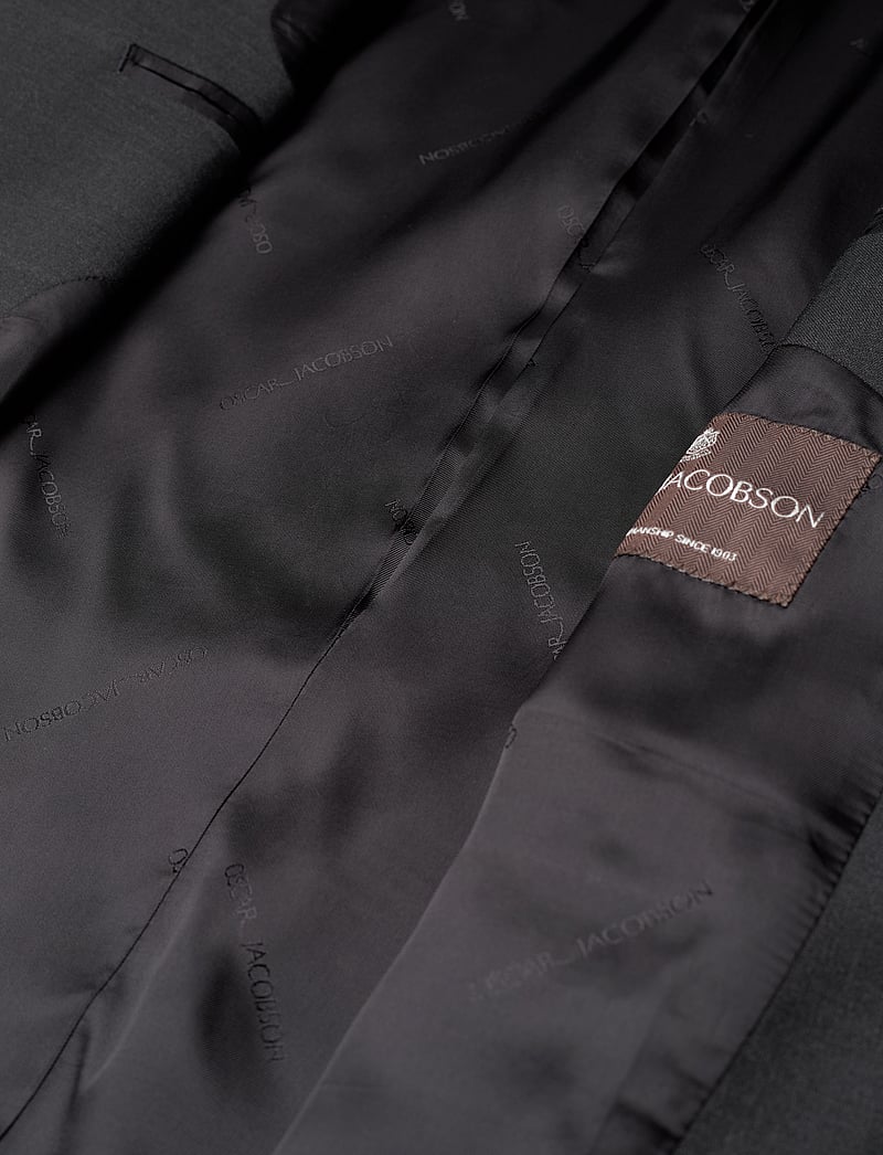 Oscar Jacobson - Fogerty Blazer - enkelknäppta kavajer - dark grey - 4