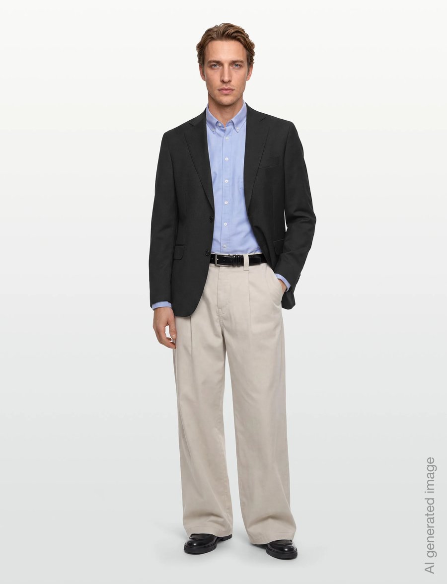 Oscar Jacobson - Fogerty Blazer - enkeltradede blazere - navy - 0