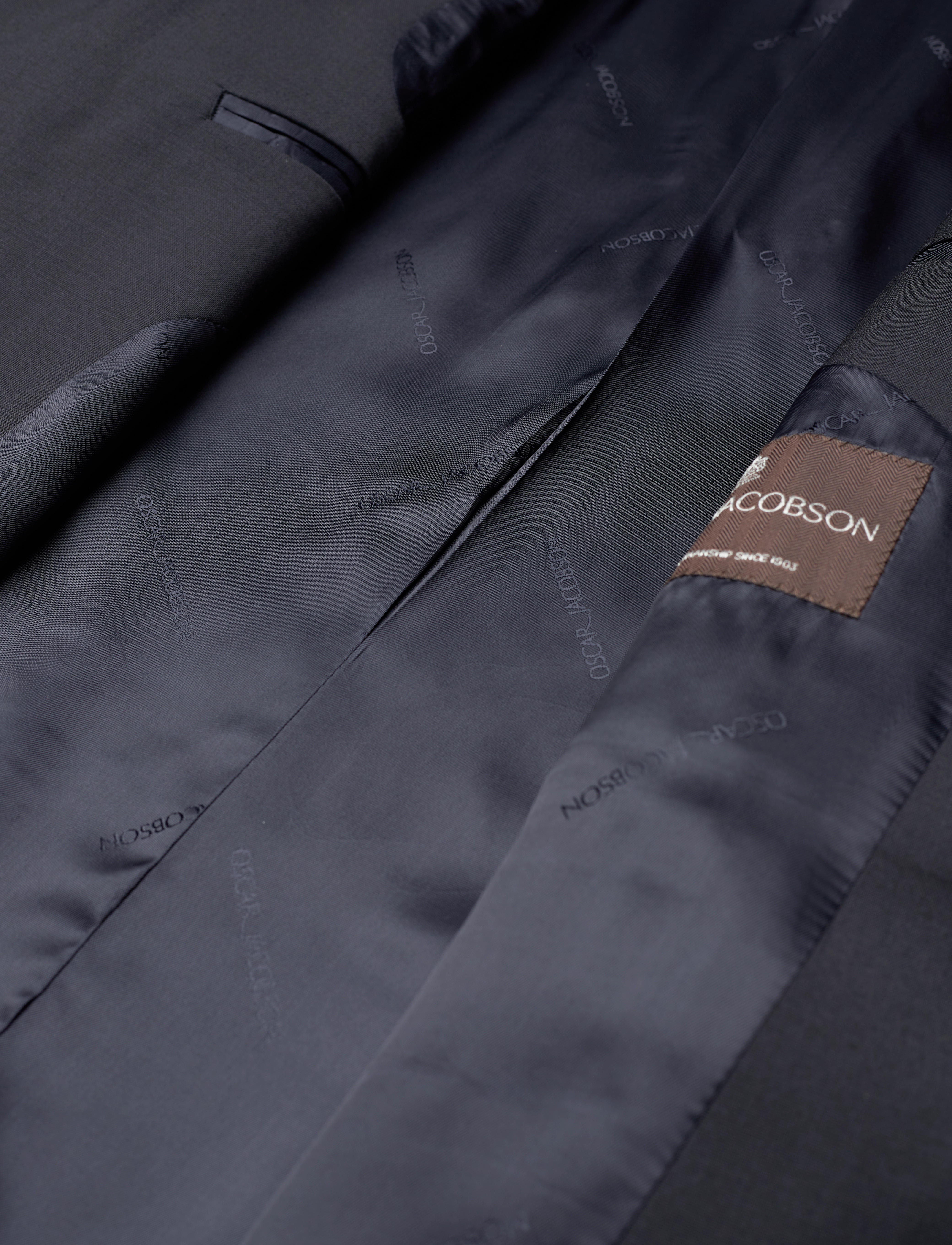 Oscar Jacobson - Fogerty Blazer - enkelknäppta kavajer - navy - 4