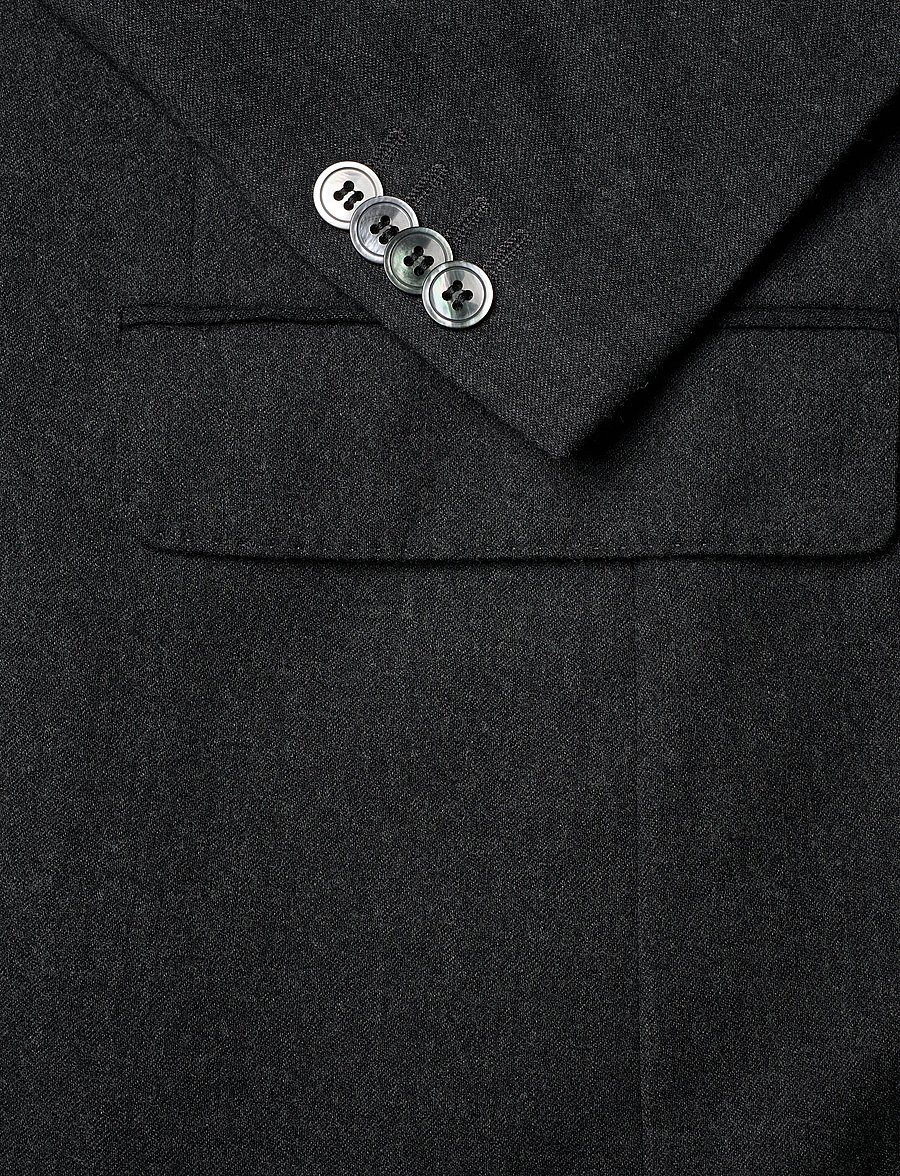 Oscar Jacobson - Fogerty Blazer - Üherealised pintsakud - dark grey - 3