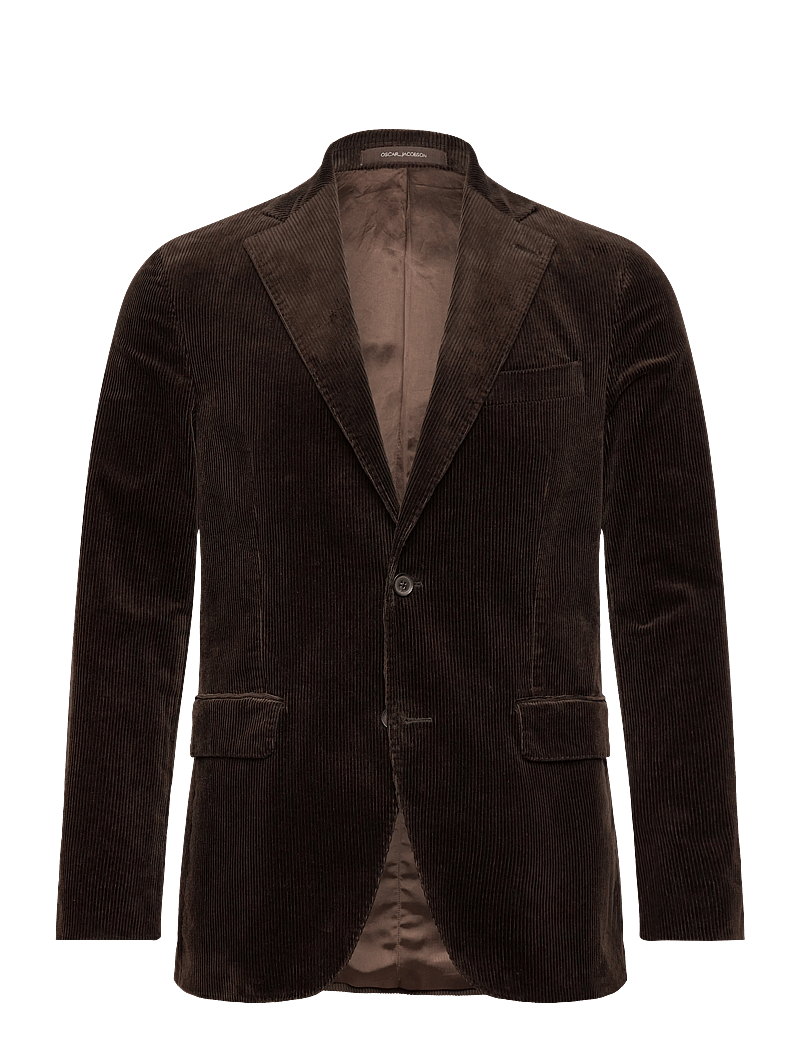 Oscar Jacobson - Fogerty Blazer - dark brown - 0
