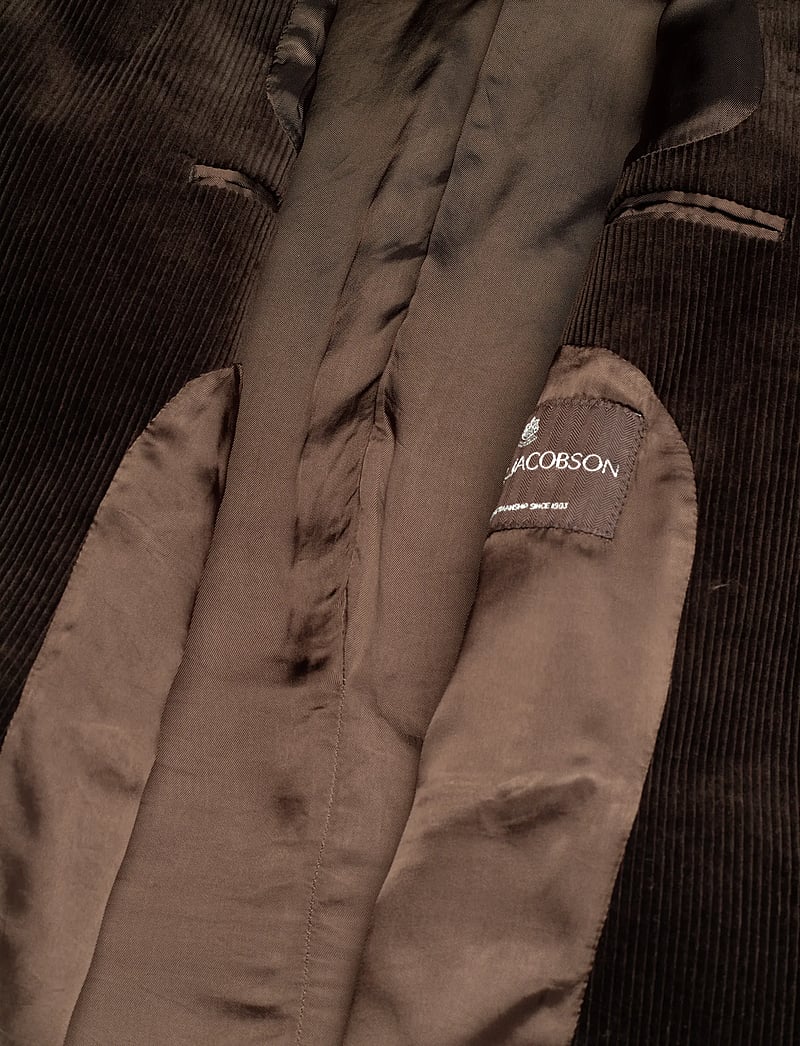 Oscar Jacobson - Fogerty Blazer - dark brown - 4