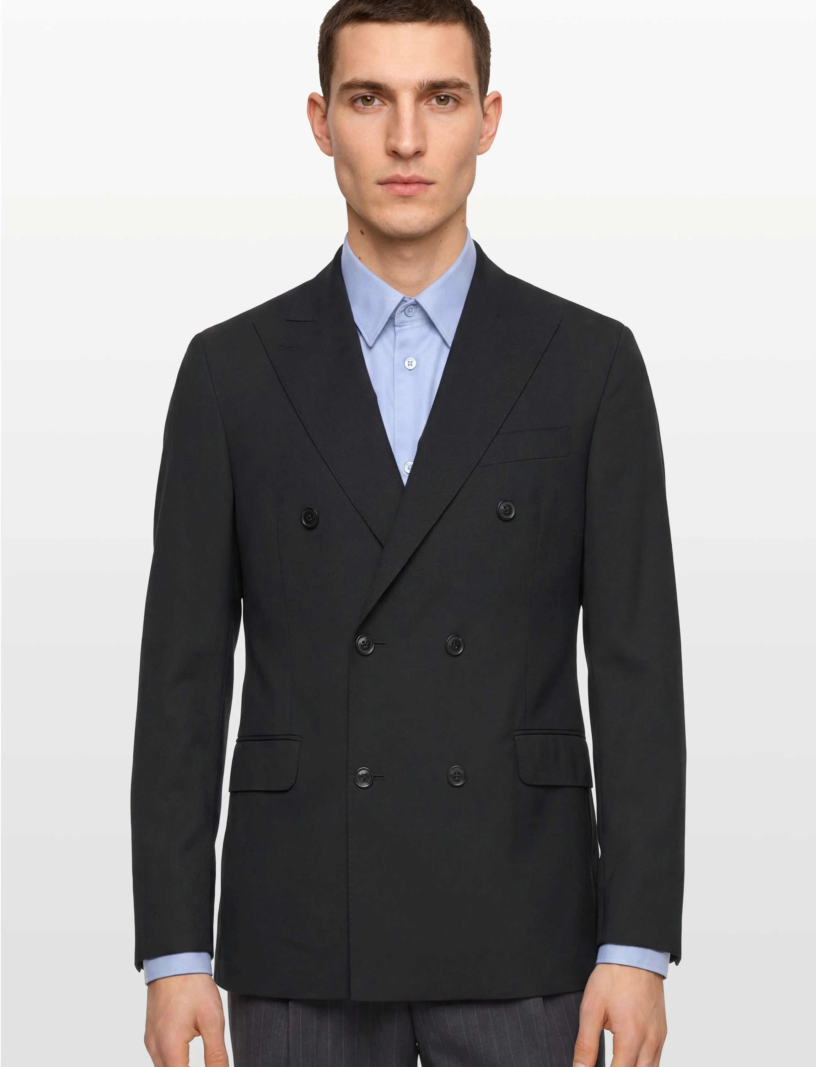 Oscar Jacobson - Farris Blazer - dubbelknäppta kavajer - black - 3