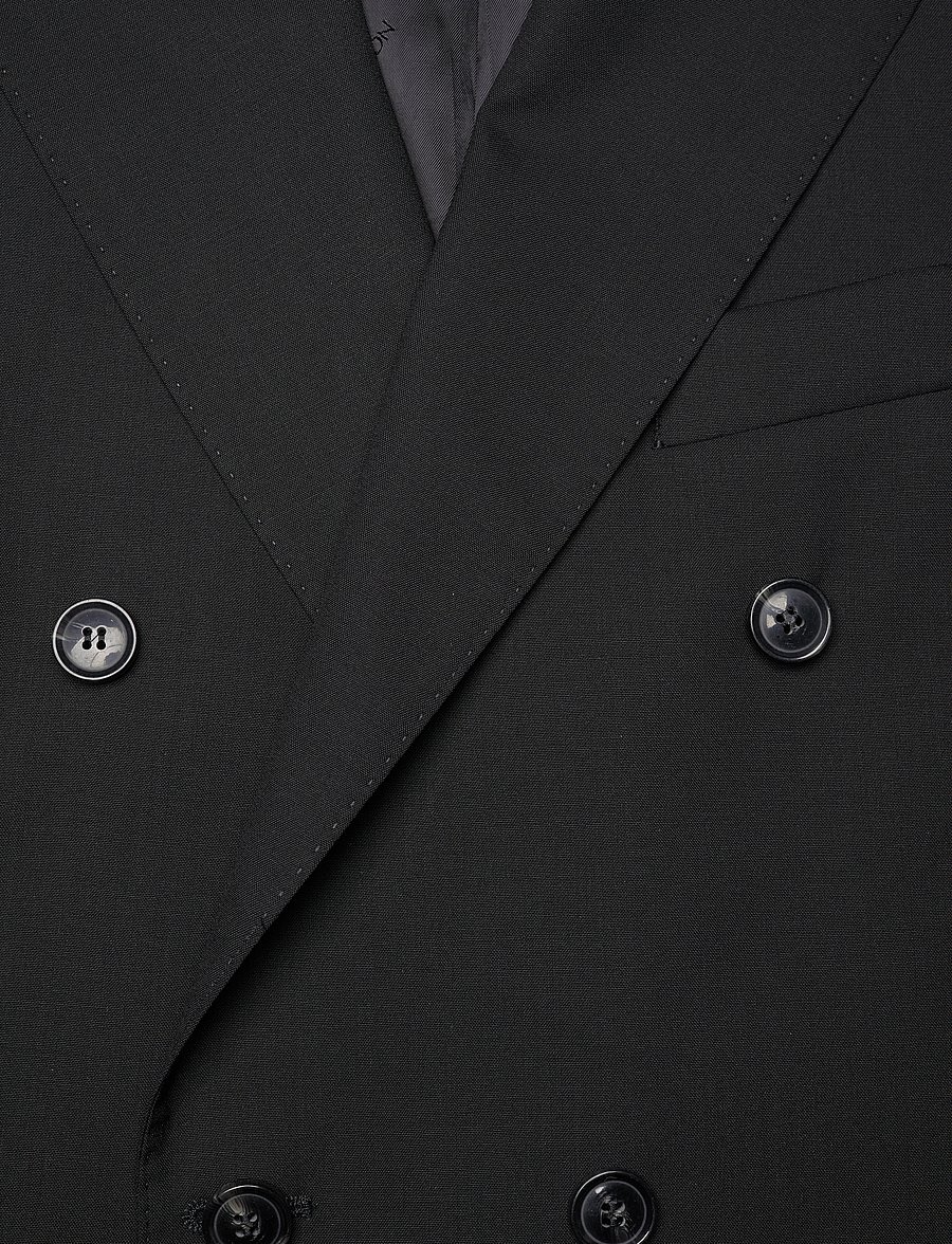 Oscar Jacobson - Farris Blazer - dobbeltradede blazere - black - 5