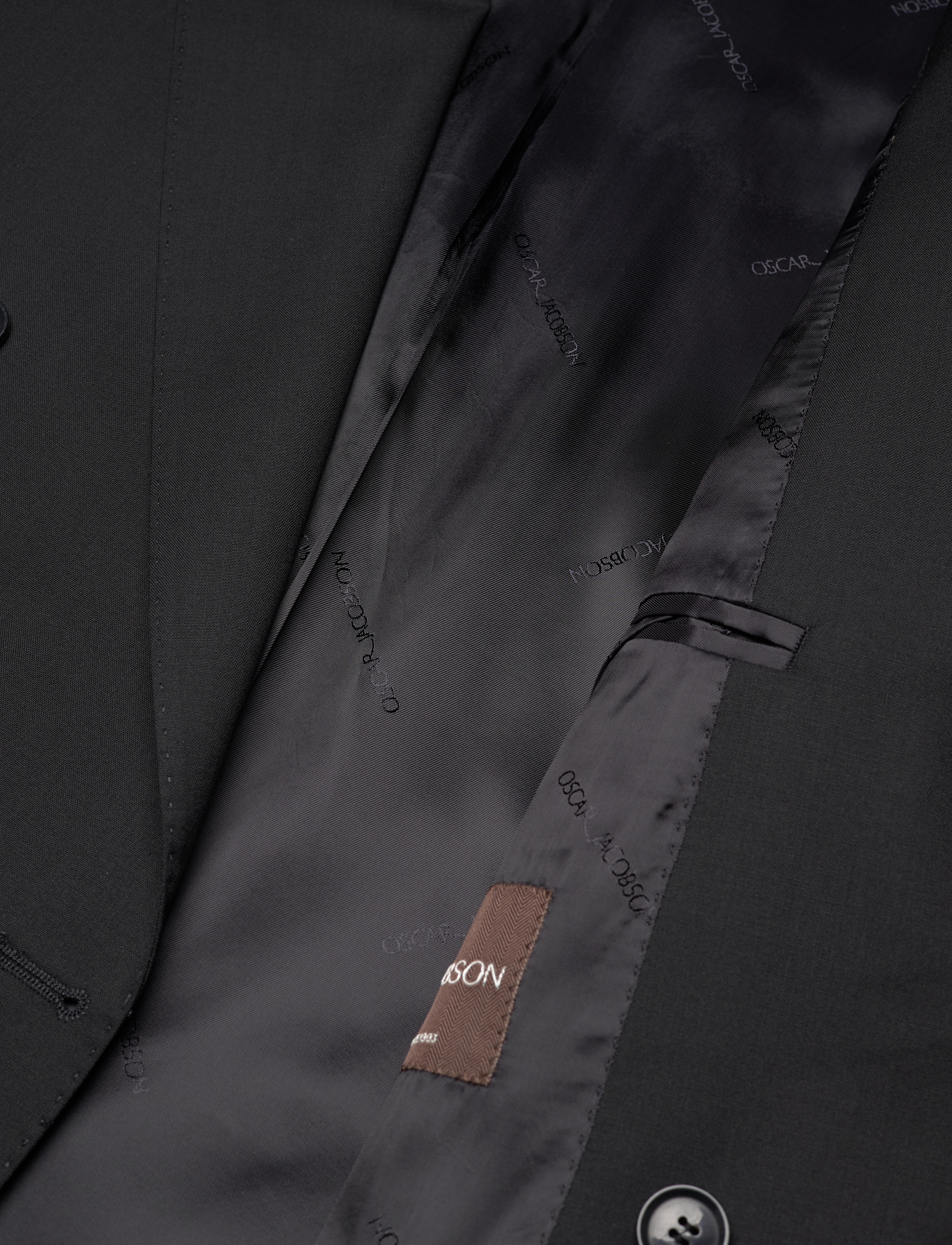 Oscar Jacobson - Farris Blazer - Žaketes ar divrindu pogājumu - black - 4