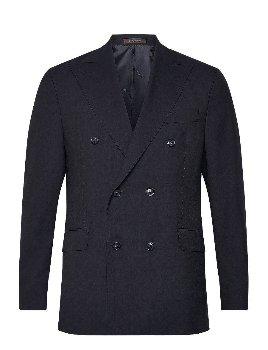 Oscar Jacobson - Farris Blazer - dobbeltradede blazere - navy - 1