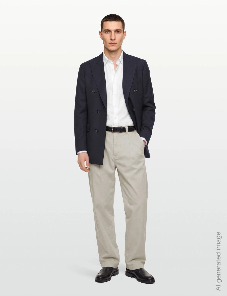 Oscar Jacobson - Farris Blazer - dobbeltradede blazere - navy - 0