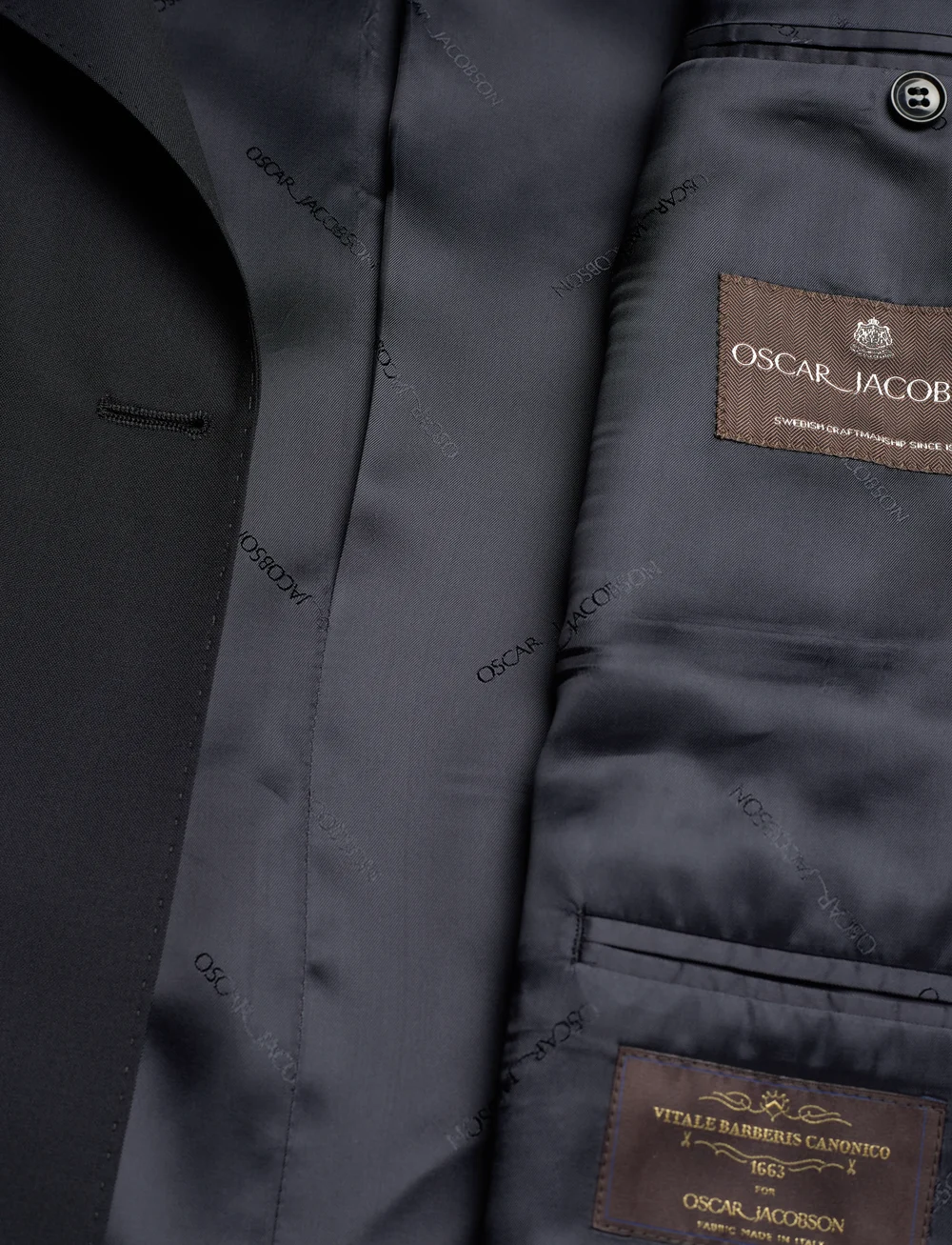 Oscar Jacobson - Farris Blazer - basic skjortor - navy - 4