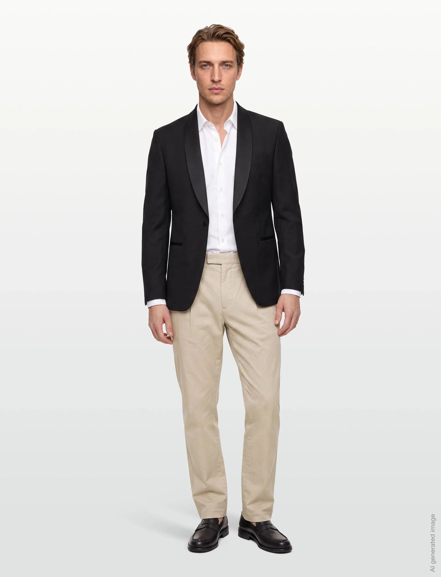 Oscar Jacobson - Figaro Blazer - smokings - black - 0