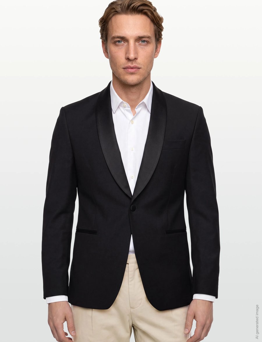 Oscar Jacobson - Figaro Blazer - smokings - black - 3