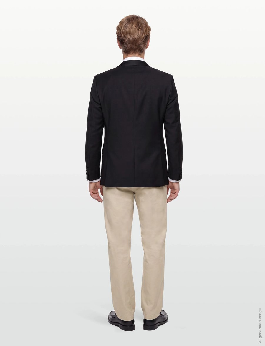Oscar Jacobson - Figaro Blazer - smokings - black - 4