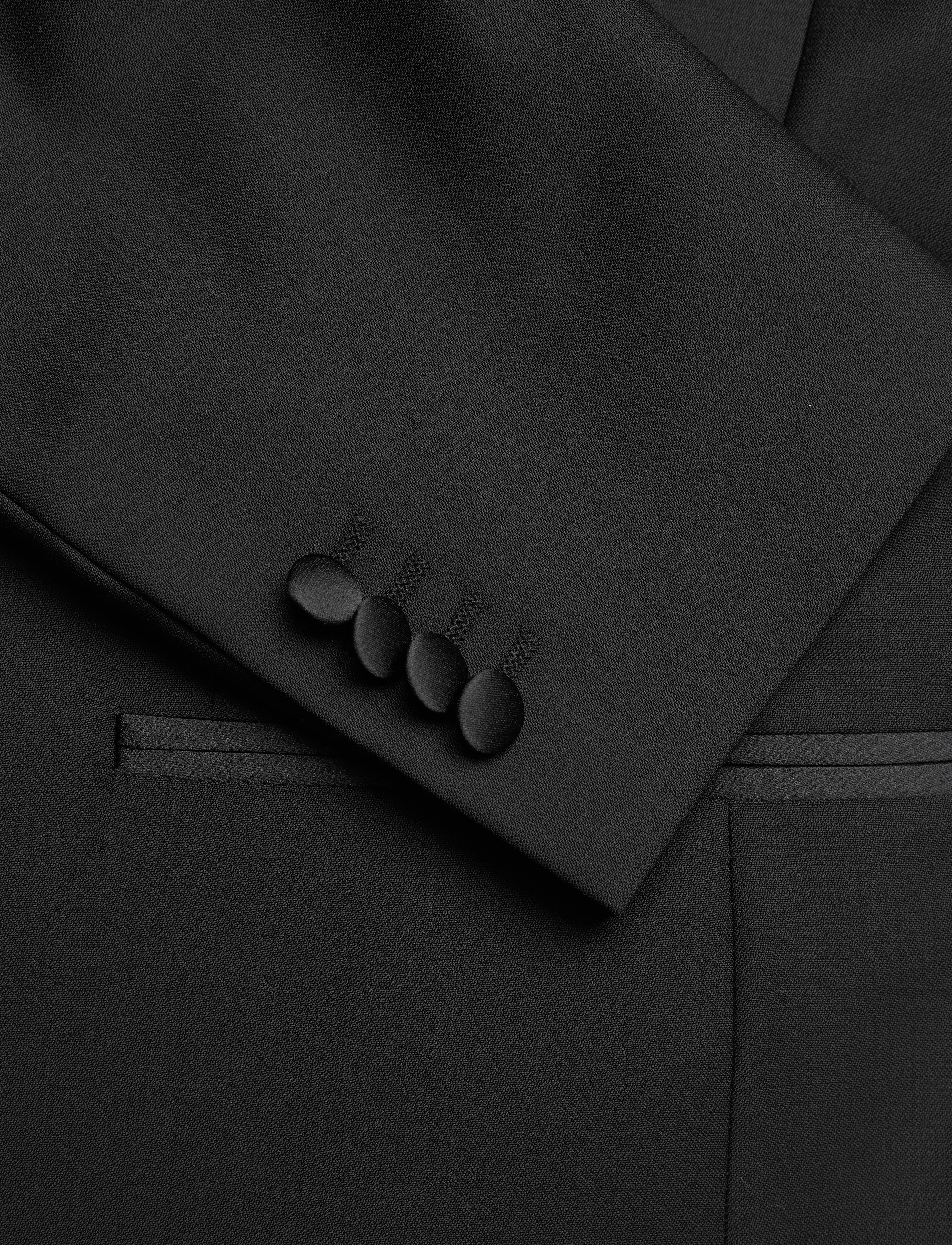 Oscar Jacobson - Figaro Blazer - kostuums en colberts - black - 3