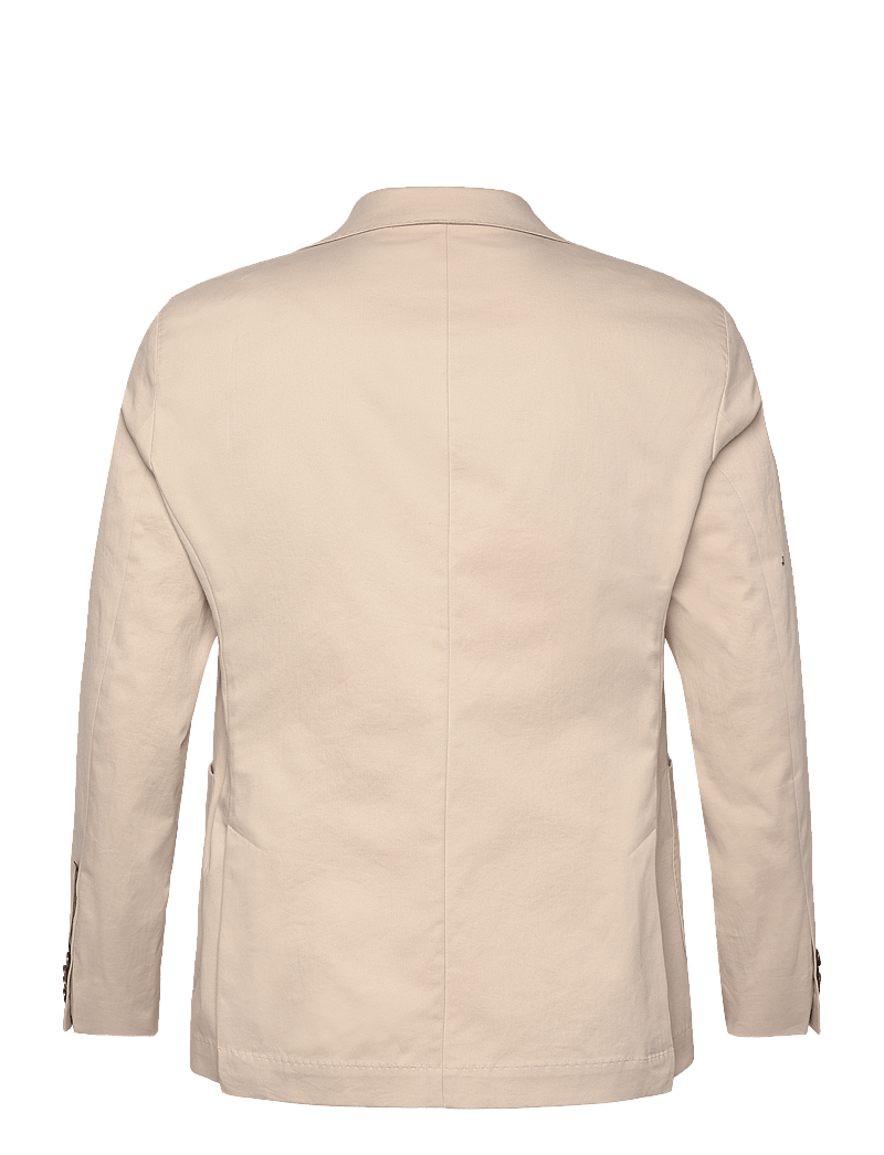 Oscar Jacobson - Ferry Patch Soft Blazer - enkeltradede blazere - trench beige - 1