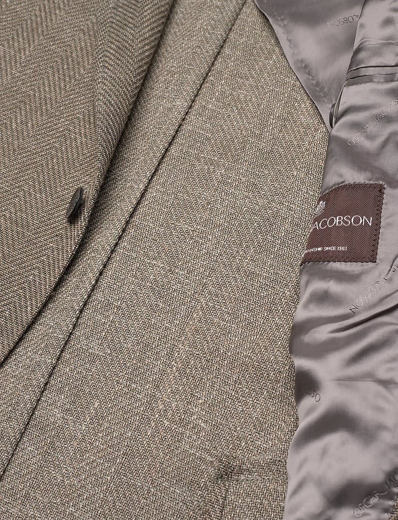 Oscar Jacobson - Ferry Patch Soft Blazer - einreiher - light battle green - 4