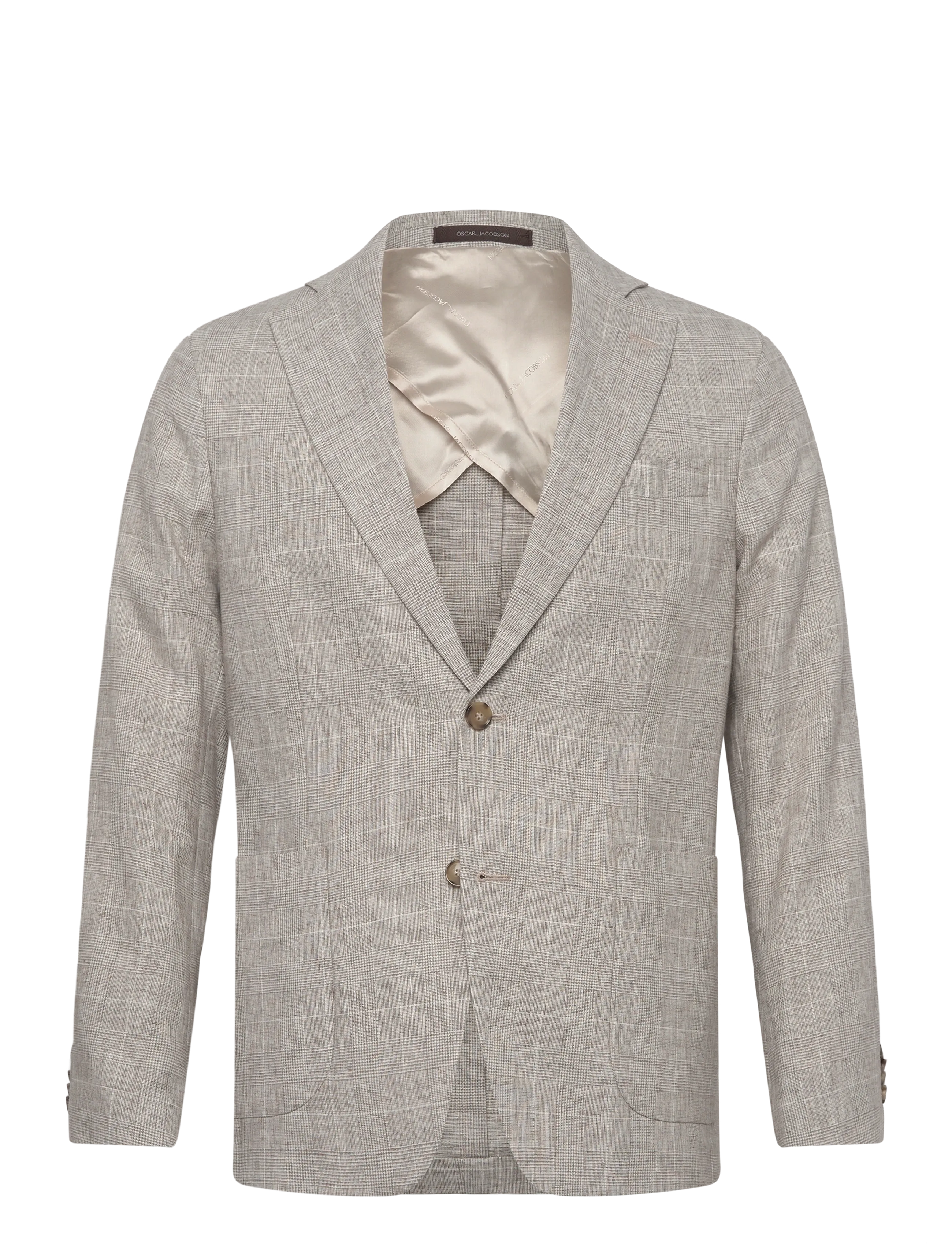 Oscar Jacobson Ferry Patch Soft Blazer - New arrivals - ALMOND BEIGE / beige