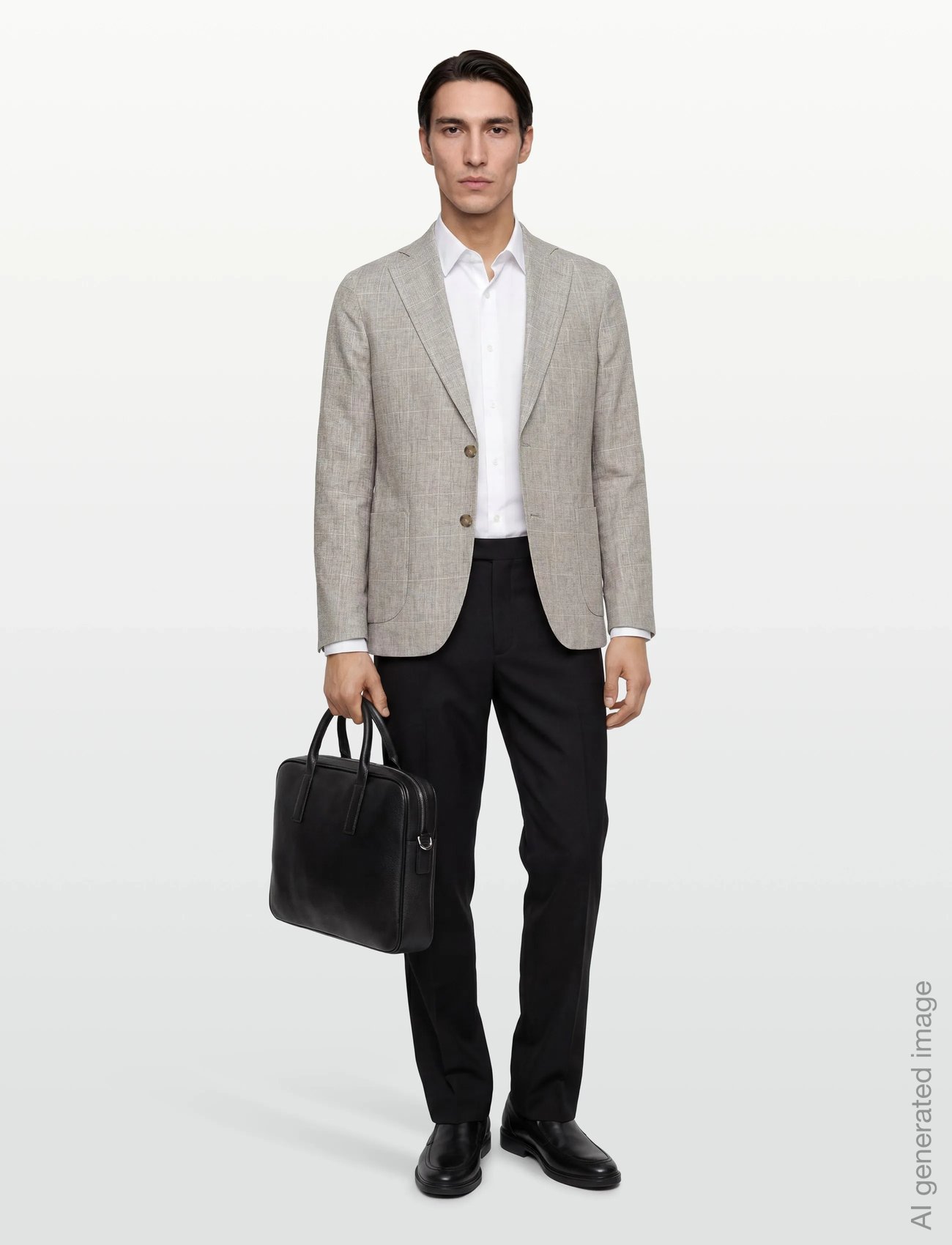 Ferry Patch Soft Blazer - ALMOND