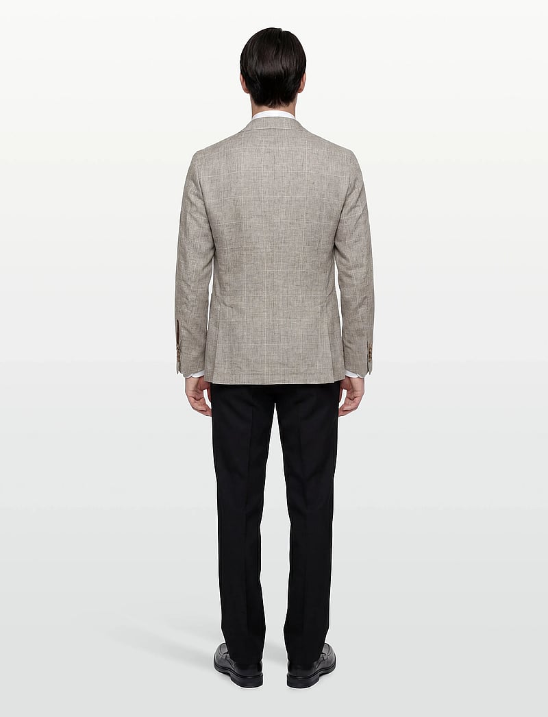 Oscar Jacobson - Ferry Patch Soft Blazer - einreiher - almond beige - 4