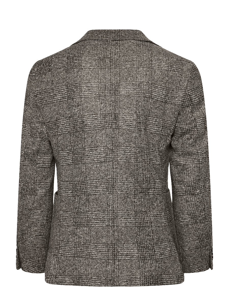 Oscar Jacobson - Ferry Patch Soft Blazer - einreiher - grey flannel - 1