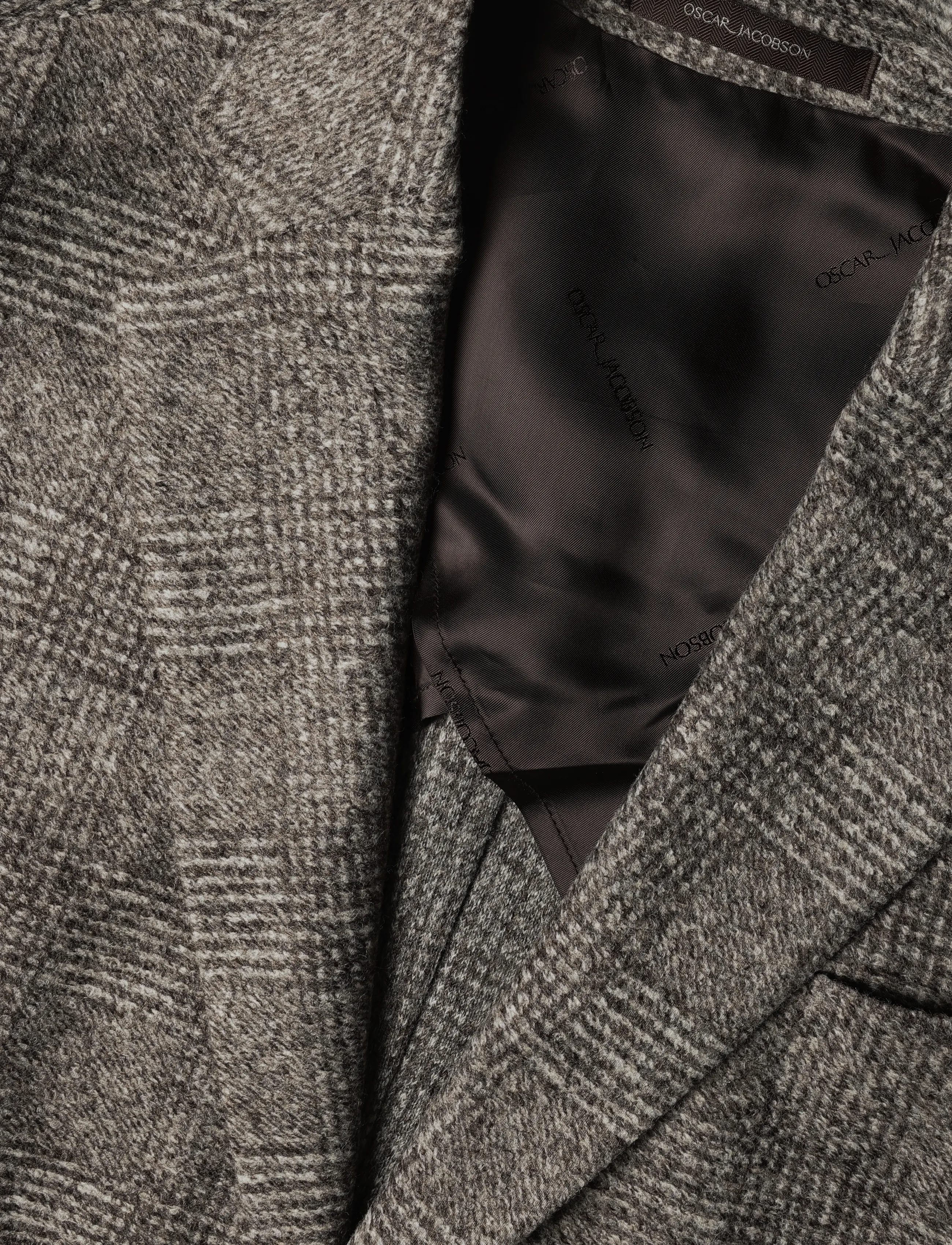 Oscar Jacobson - Ferry Patch Soft Blazer - einreiher - grey flannel - 2