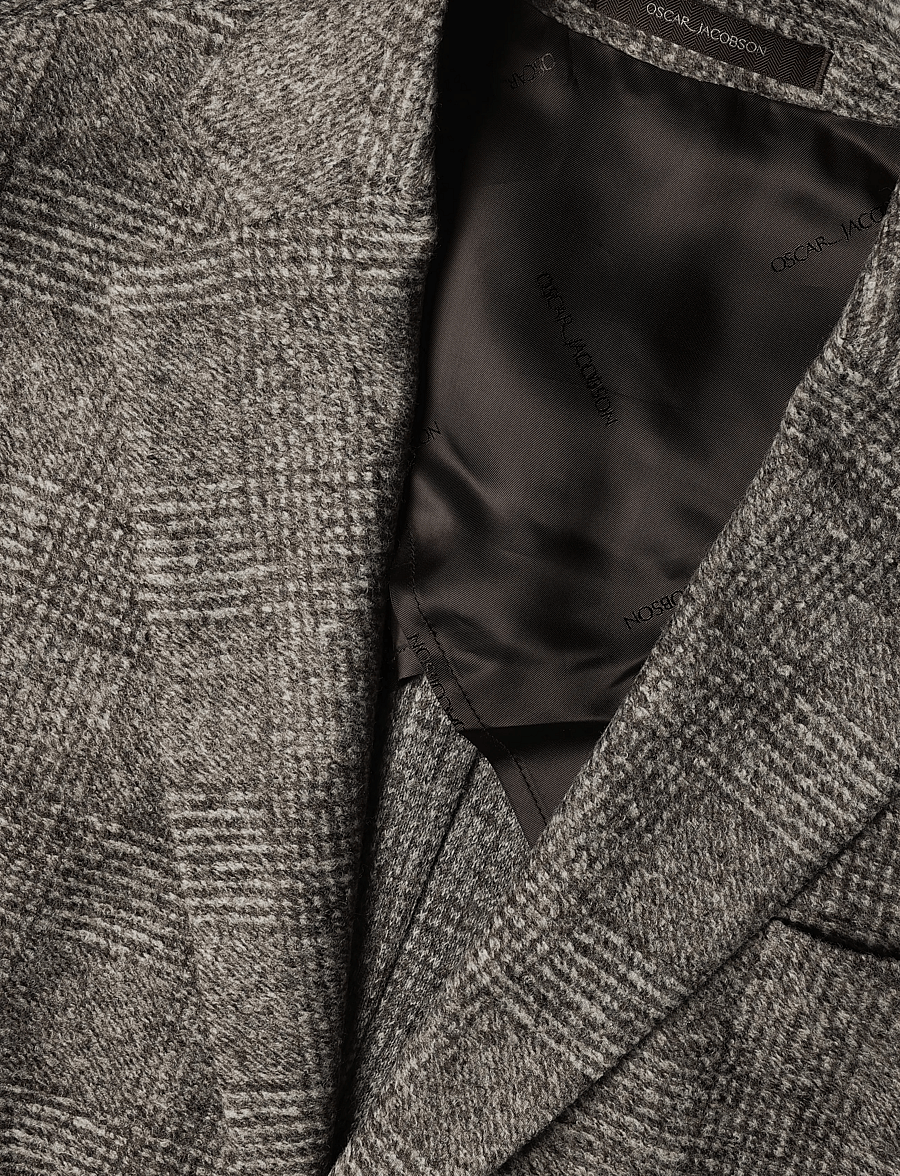 Oscar Jacobson - Ferry Patch Soft Blazer - einreiher - grey flannel - 2