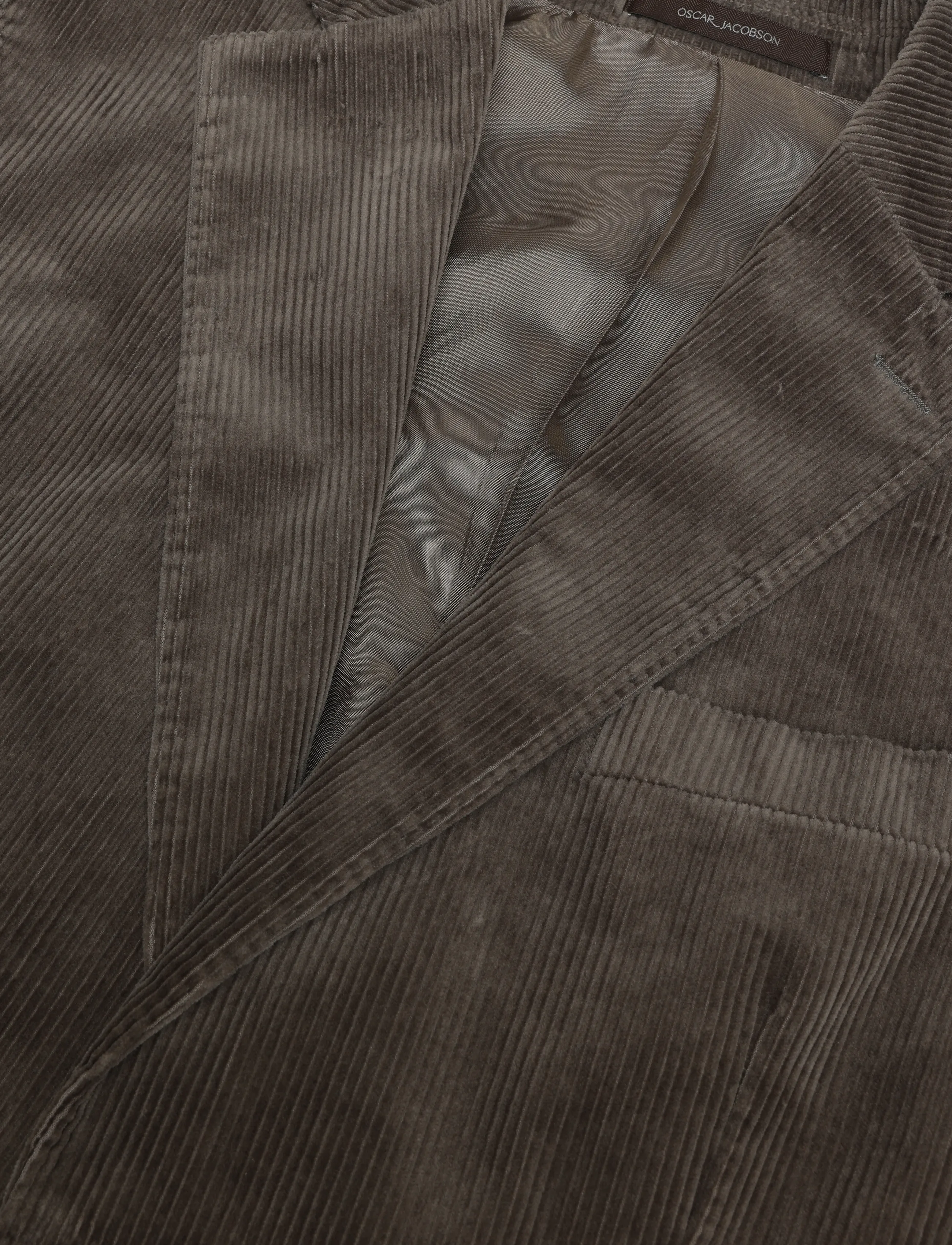 Oscar Jacobson - Fogerty Patch Blazer - enkelknäppta kavajer - baked beige - 5