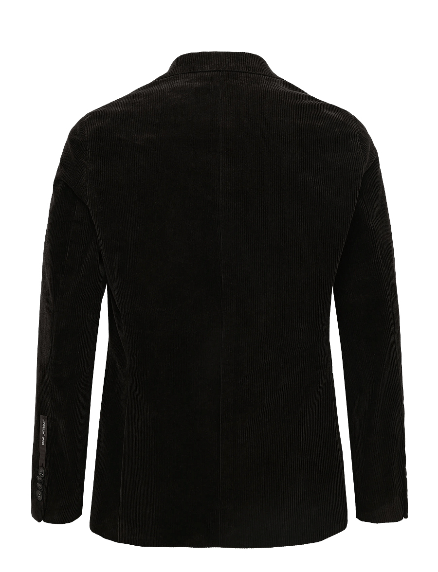 Oscar Jacobson - Fogerty Patch Blazer - enkelknäppta kavajer - dark brown - 1