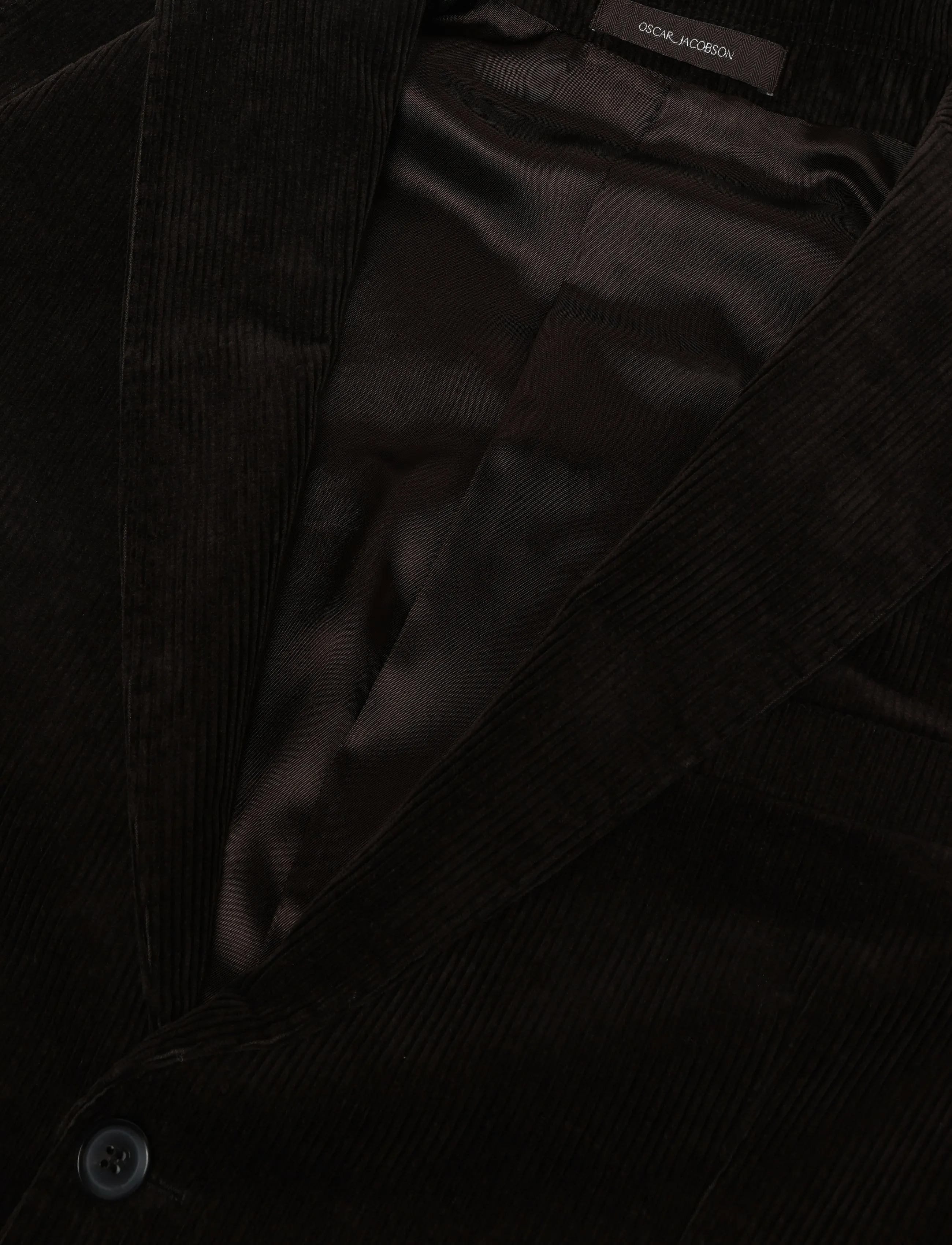 Oscar Jacobson - Fogerty Patch Blazer - enkelknäppta kavajer - dark brown - 2