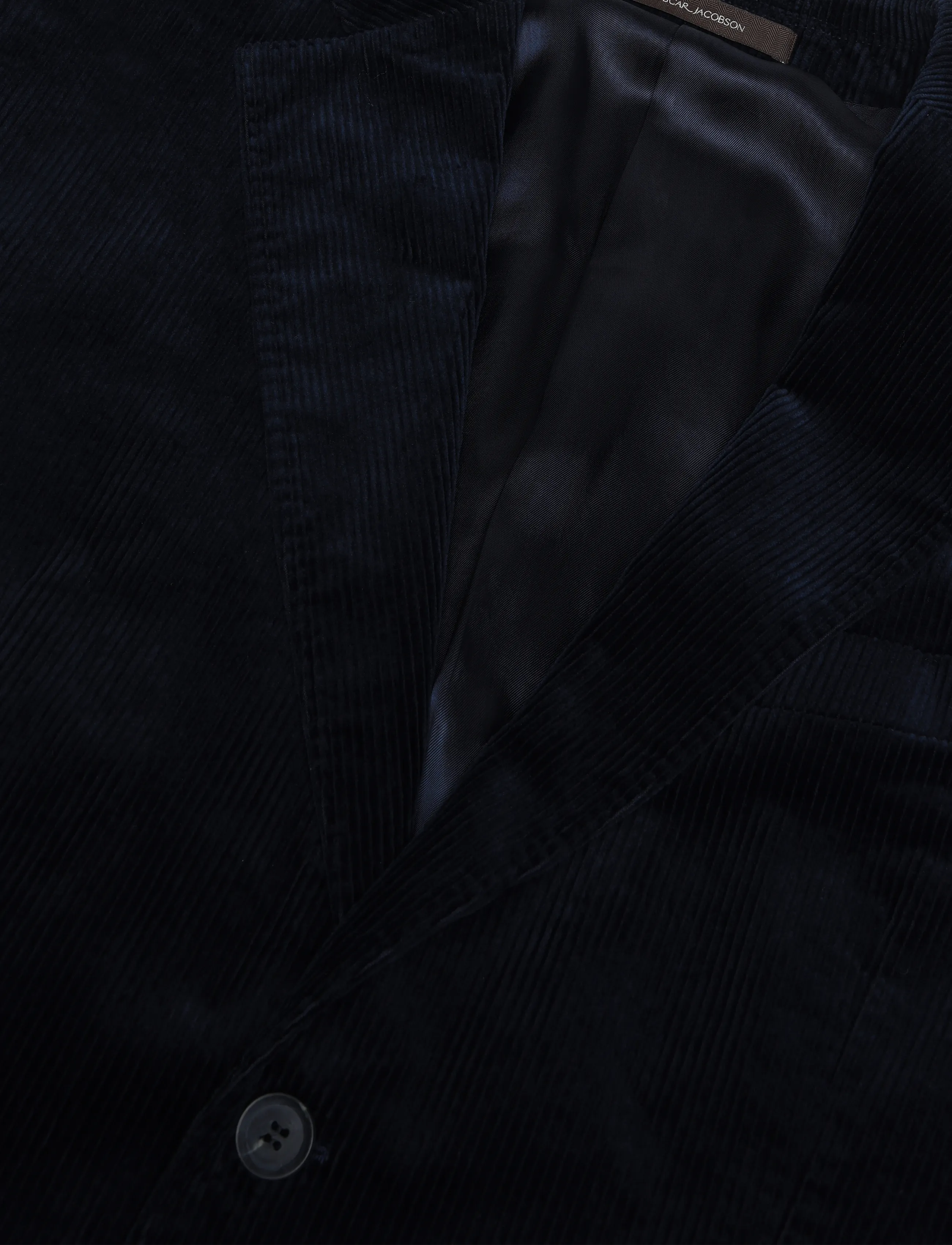 Oscar Jacobson - Fogerty Patch Blazer - enkelknäppta kavajer - navy - 2