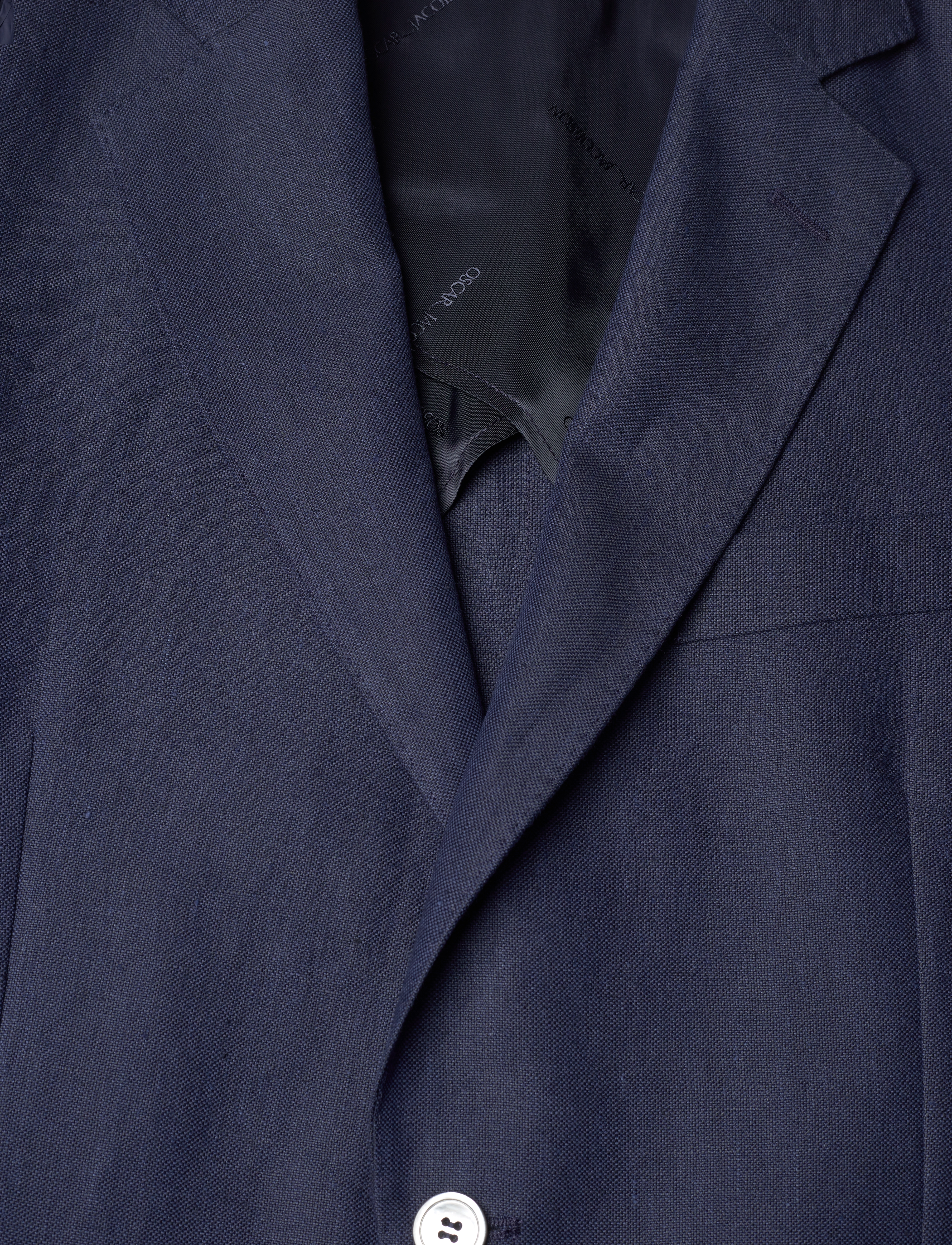 Oscar Jacobson - Ferry Soft Blazer - vienaeiliai švarkai - navy - 2