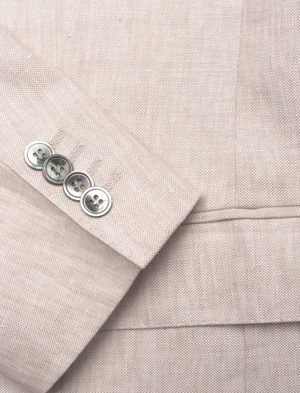 Oscar Jacobson - Ferry Soft Blazer - enkelknäppta kavajer - white grass - 3