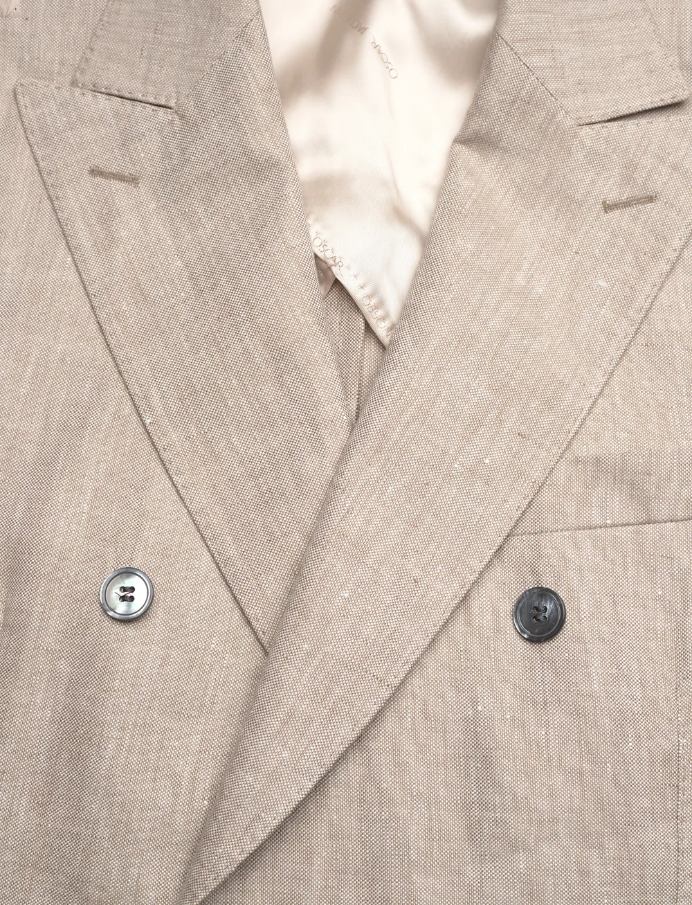 Oscar Jacobson - Farris Patch Soft Blazer - Žaketes ar divrindu pogājumu - trench beige - 2