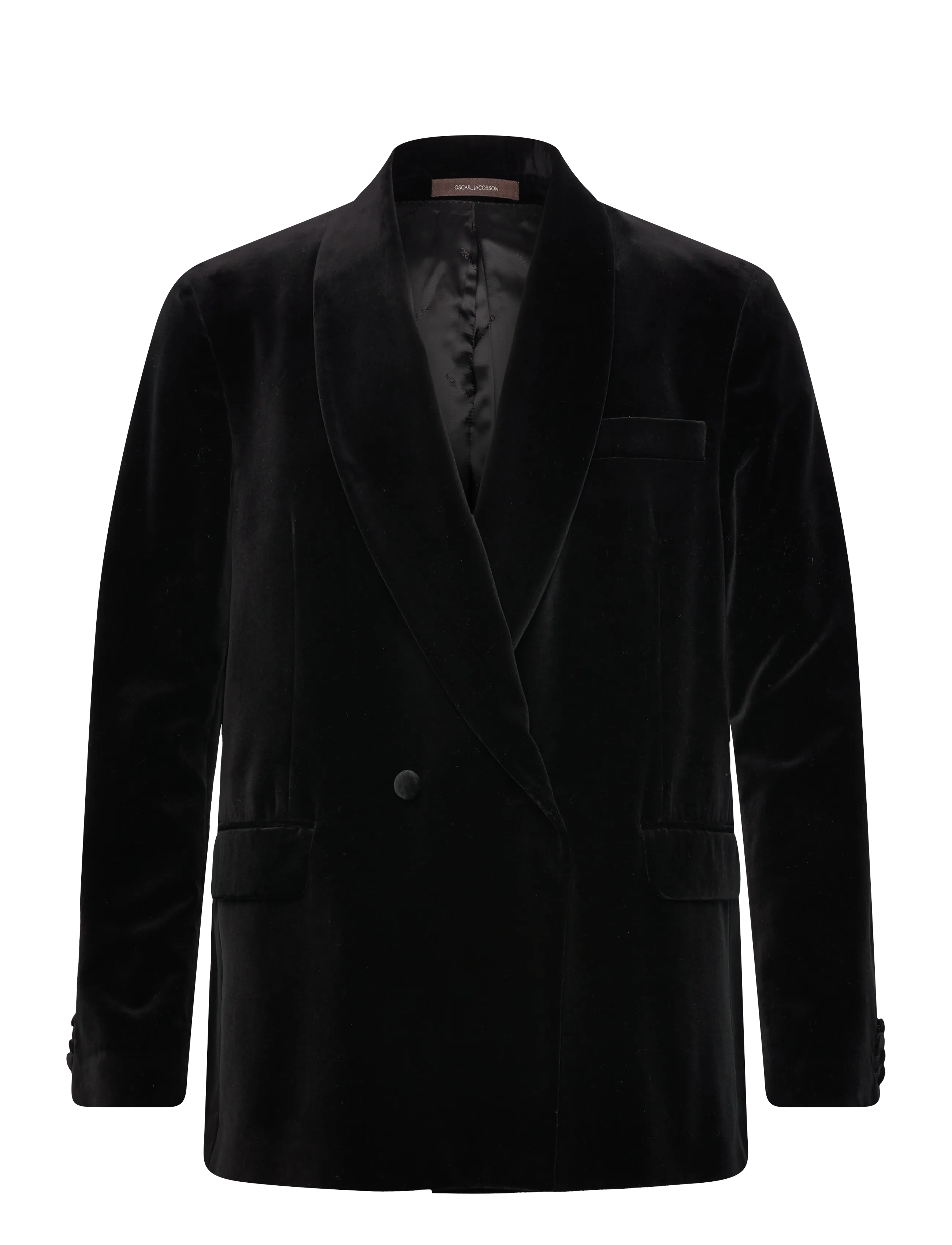 Oscar Jacobson Fattore Blazer, 56, Black, Blazere > Dobbeltradede Blazere, Herre